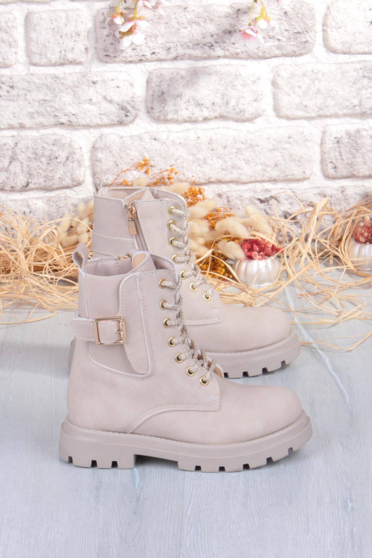 Cool Aleda Anatomik Sıcak Astar Kaymaz Taban Kız Çocuk Bot - Görsel 3