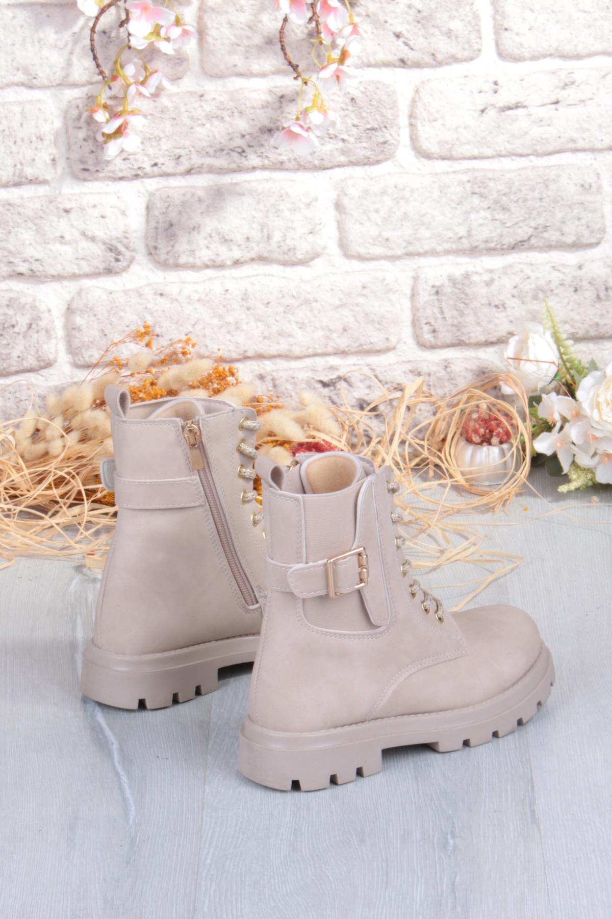 Cool Aleda Anatomik Sıcak Astar Kaymaz Taban Kız Çocuk Bot - Görsel 5