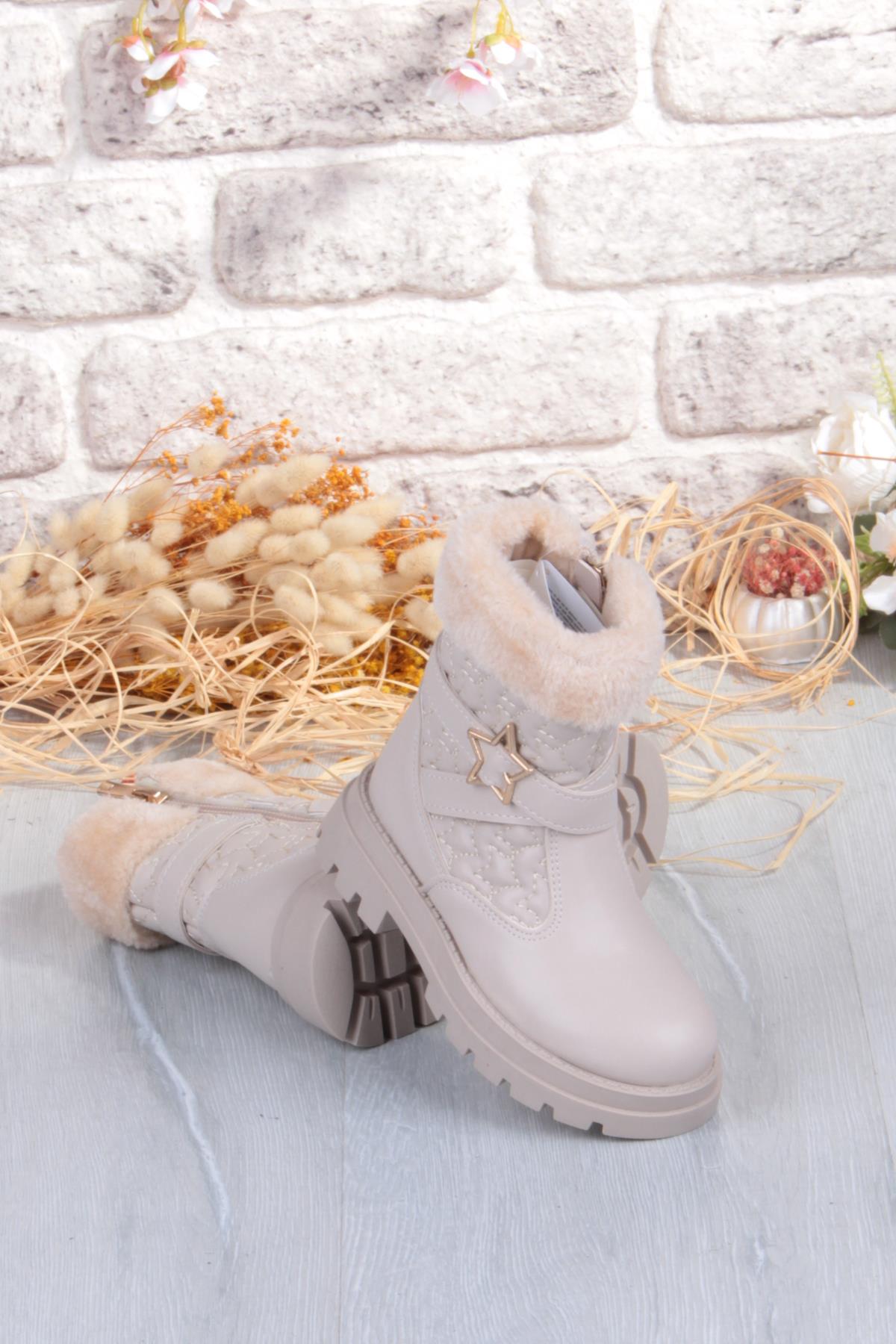 Cool Evla Anatomik Sıcak Astar Kaymaz Taban Kız Çocuk Bot - Görsel 6