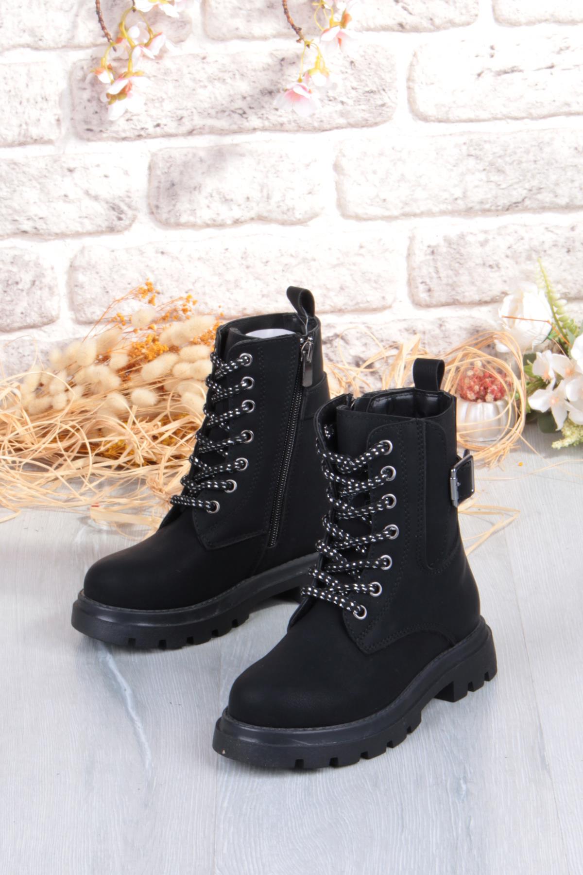 Cool Aleda Anatomik Sıcak Astar Kaymaz Taban Kız Çocuk Bot - Görsel 4