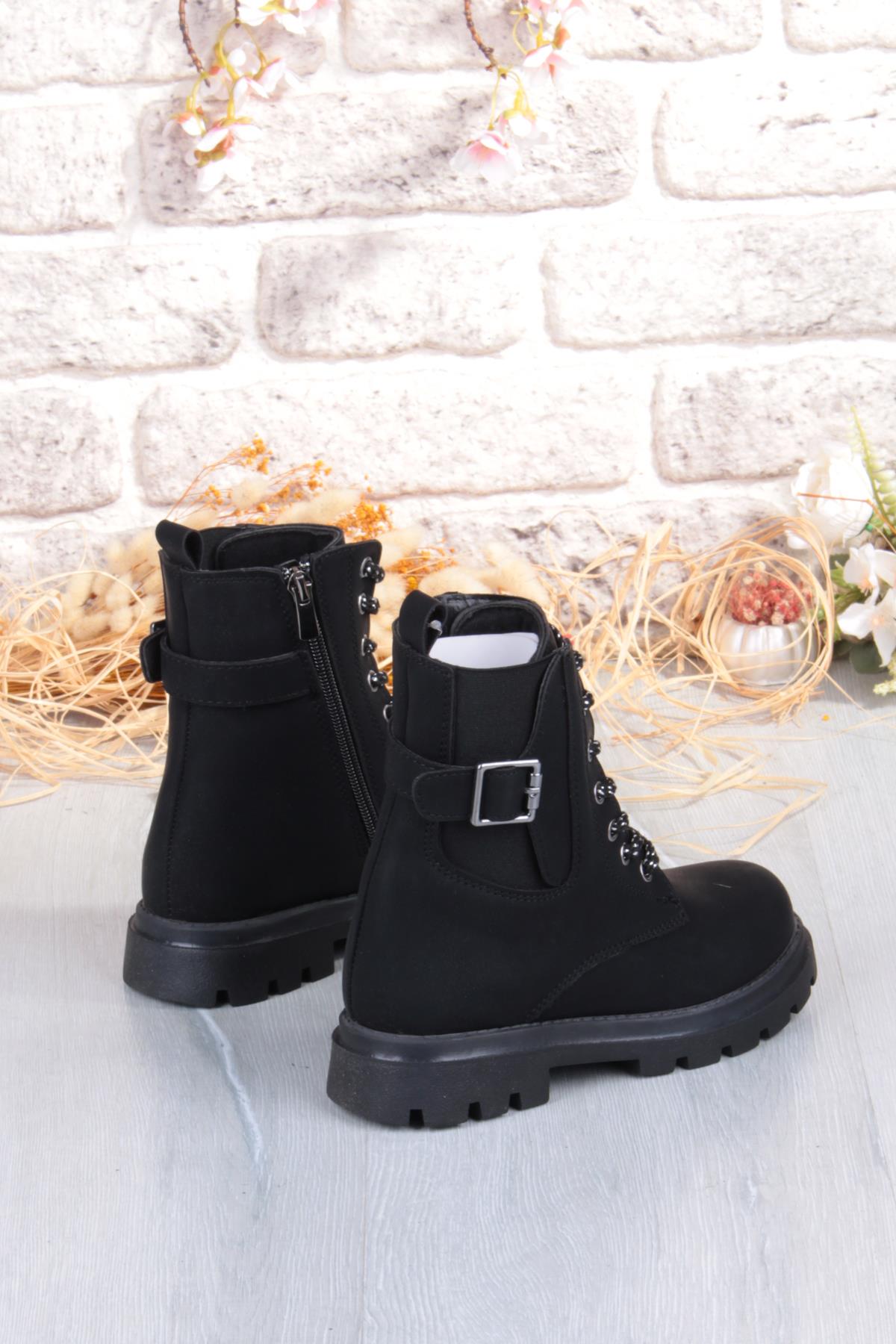 Cool Aleda Anatomik Sıcak Astar Kaymaz Taban Kız Çocuk Bot - Görsel 5