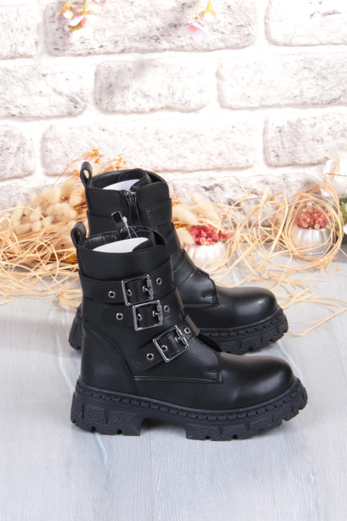 Cool Caneda Anatomik Sıcak Astar Kaymaz Taban Kız Çocuk Bot - Görsel 3