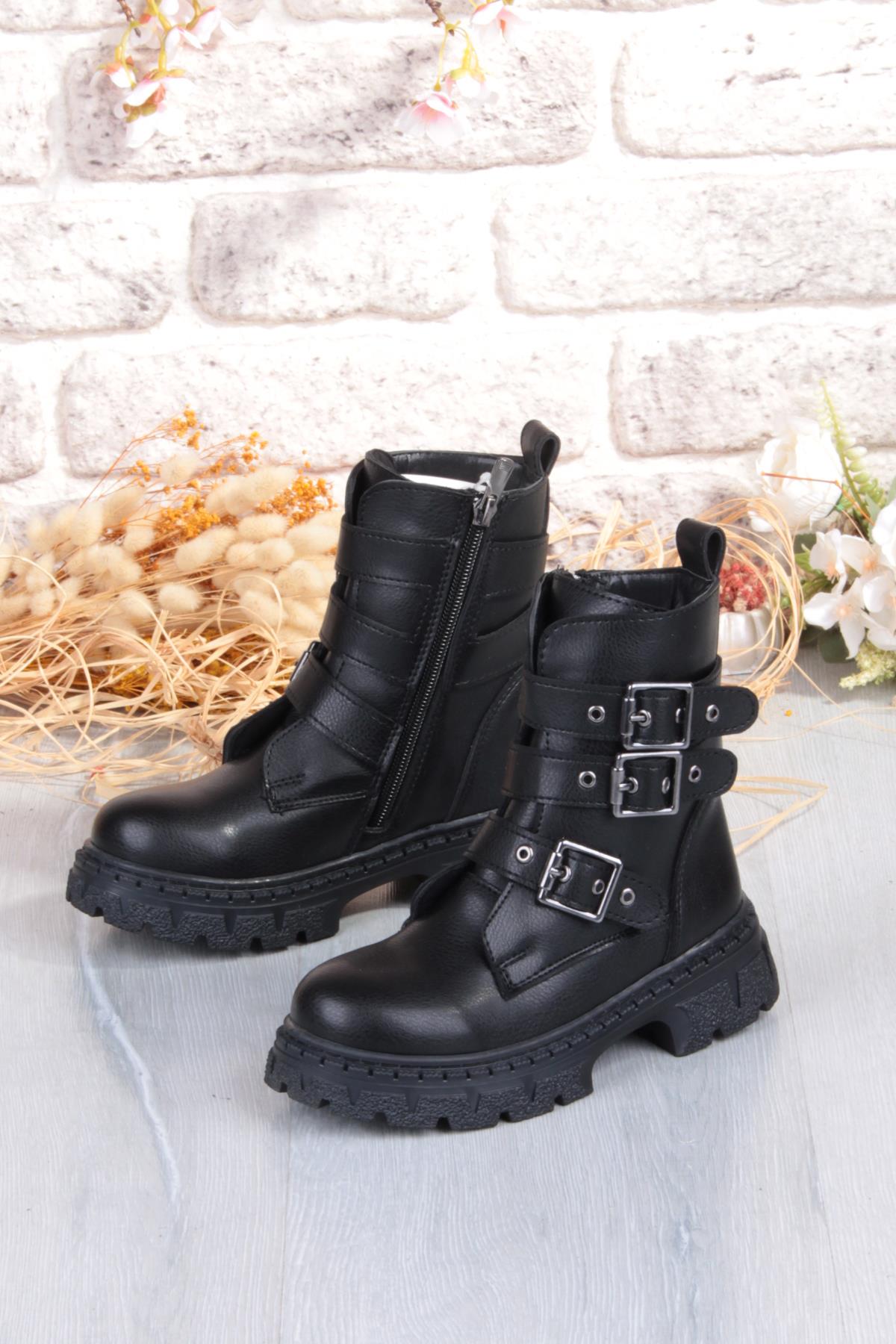 Cool Caneda Anatomik Sıcak Astar Kaymaz Taban Kız Çocuk Bot - Görsel 4