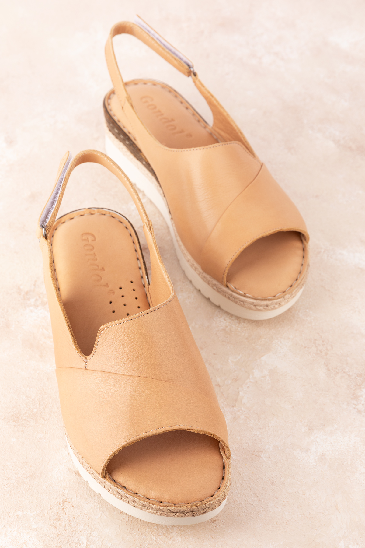 Gondol Hakiki Deri Anatomik Yumuşak Taban Sandalet ımk.1607 - Görsel 3