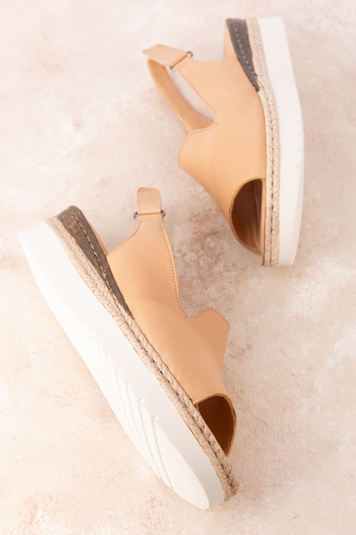 Gondol Hakiki Deri Anatomik Yumuşak Taban Sandalet ımk.1607 - Görsel 4