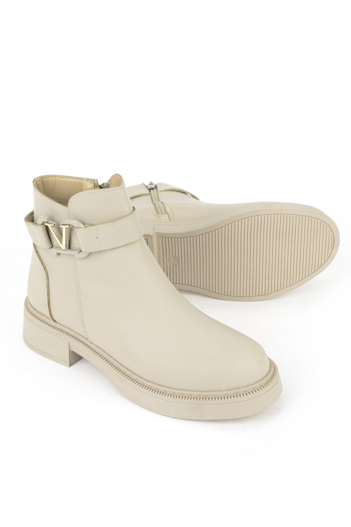 Kadın Bot 1531044Z4009 Bej - Görsel 5