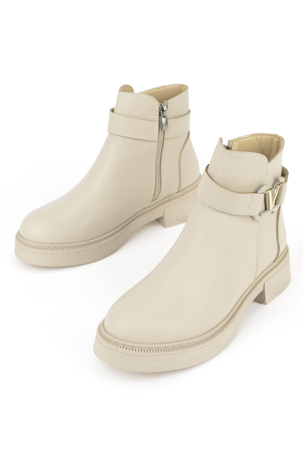 Kadın Bot 1531044Z4009 Bej - Görsel 6