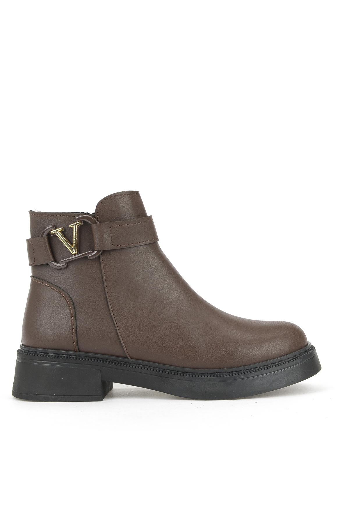 Kadın Bot 1531044Z4009 Kahve - Görsel 2