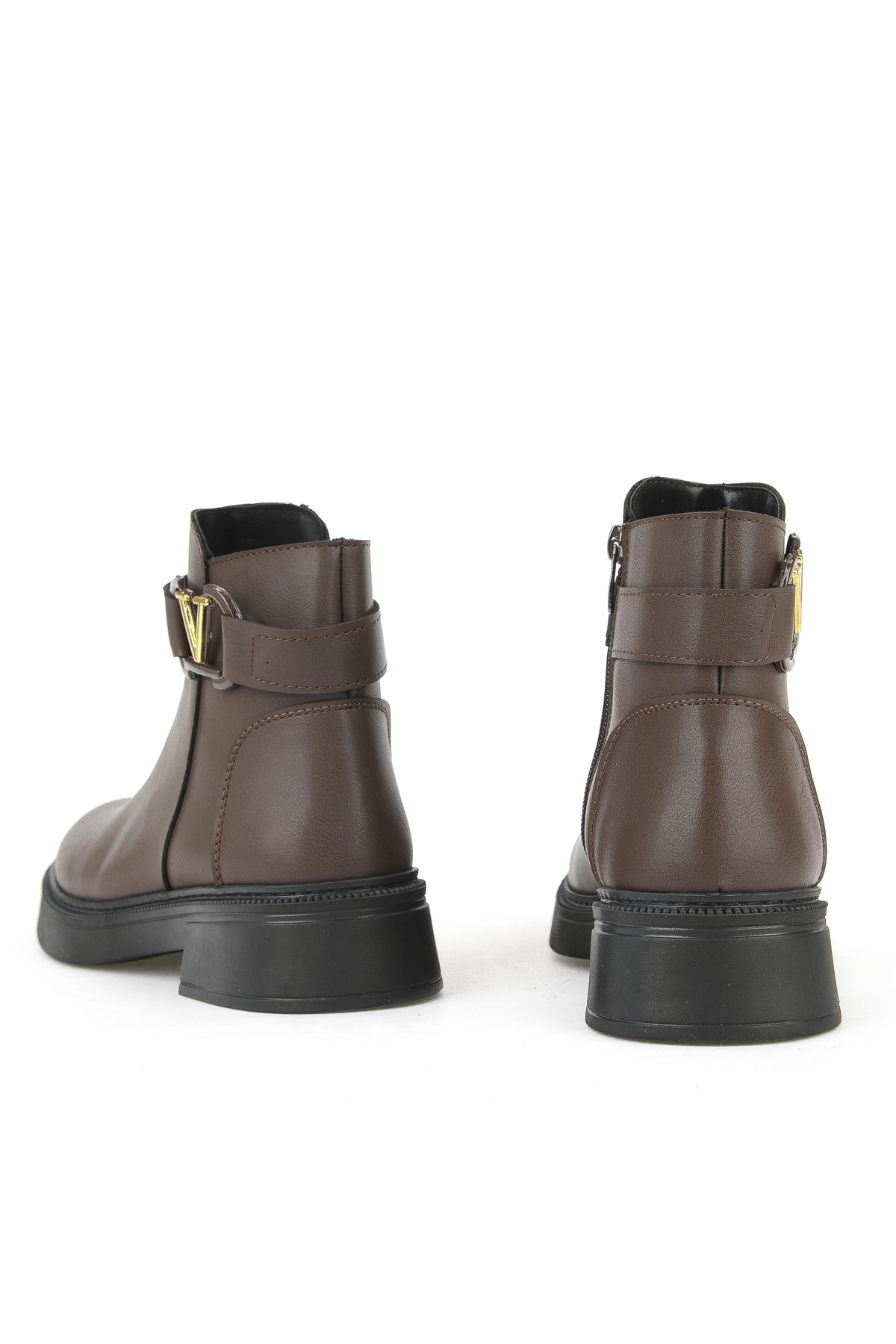 Kadın Bot 1531044Z4009 Kahve - Görsel 4