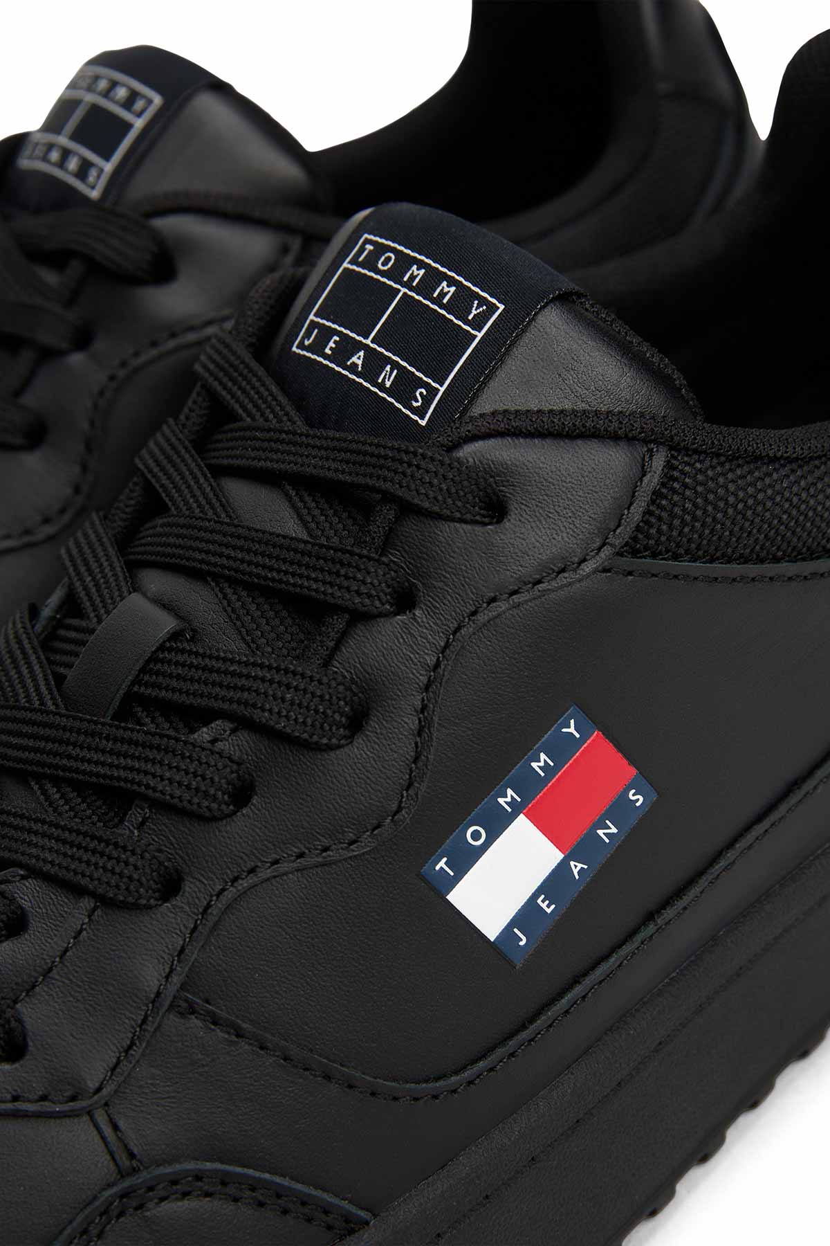 (NEW)TJM CUPSOLE LEATHER Siyah Erkek Sneaker - Görsel 6