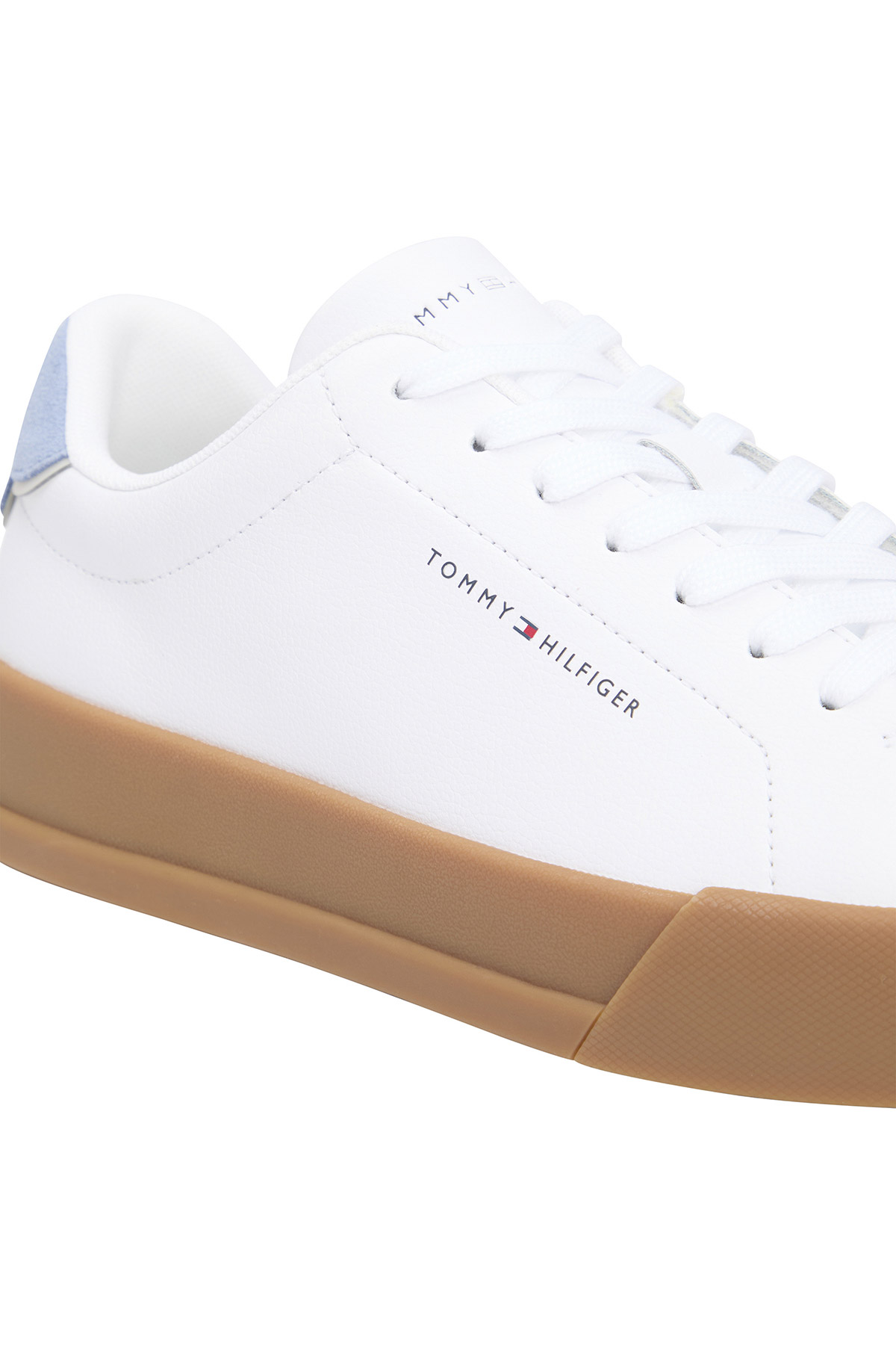 TH COURT LTH DETAIL ESS Beyaz Erkek Sneaker - Görsel 7