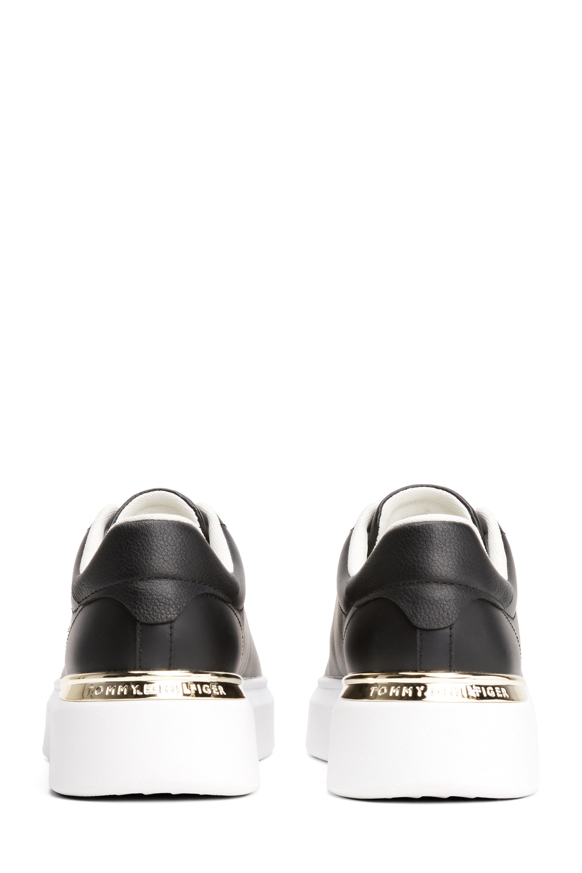 TH FASHION COURT SNEAKER Siyah Kadın Sneaker - Görsel 5