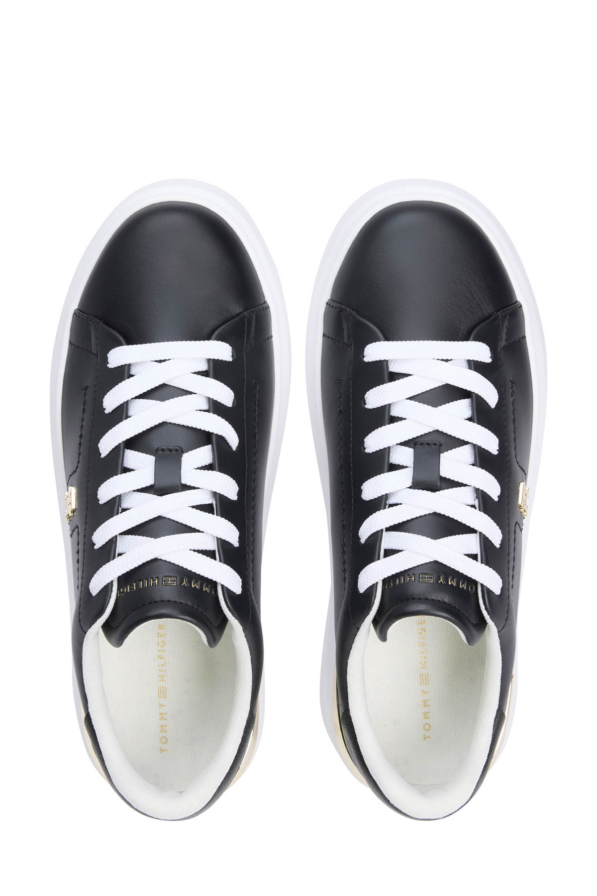 TH FASHION COURT SNEAKER Siyah Kadın Sneaker - Görsel 6