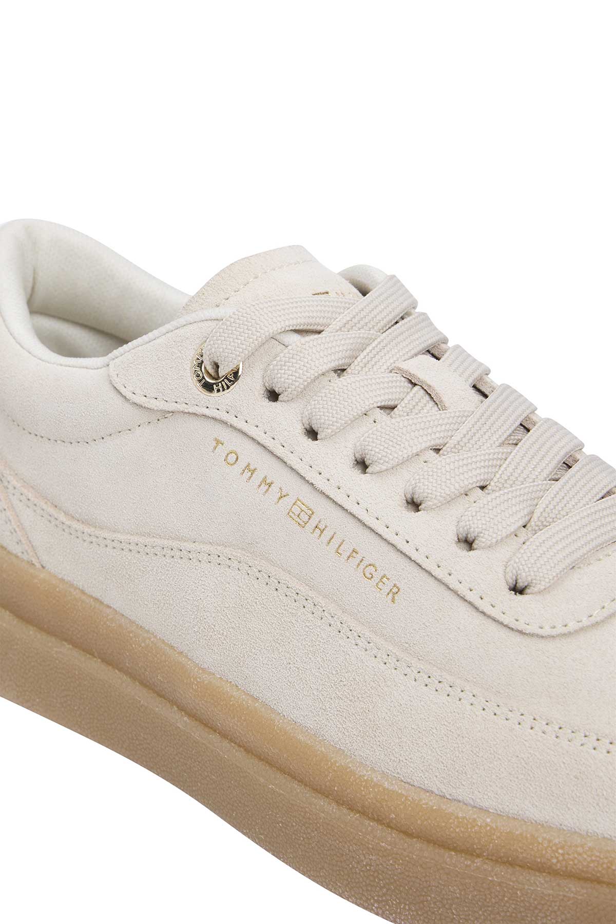 MODERN COURT SNEAKER SUED Krem Kadın Sneaker - Görsel 7