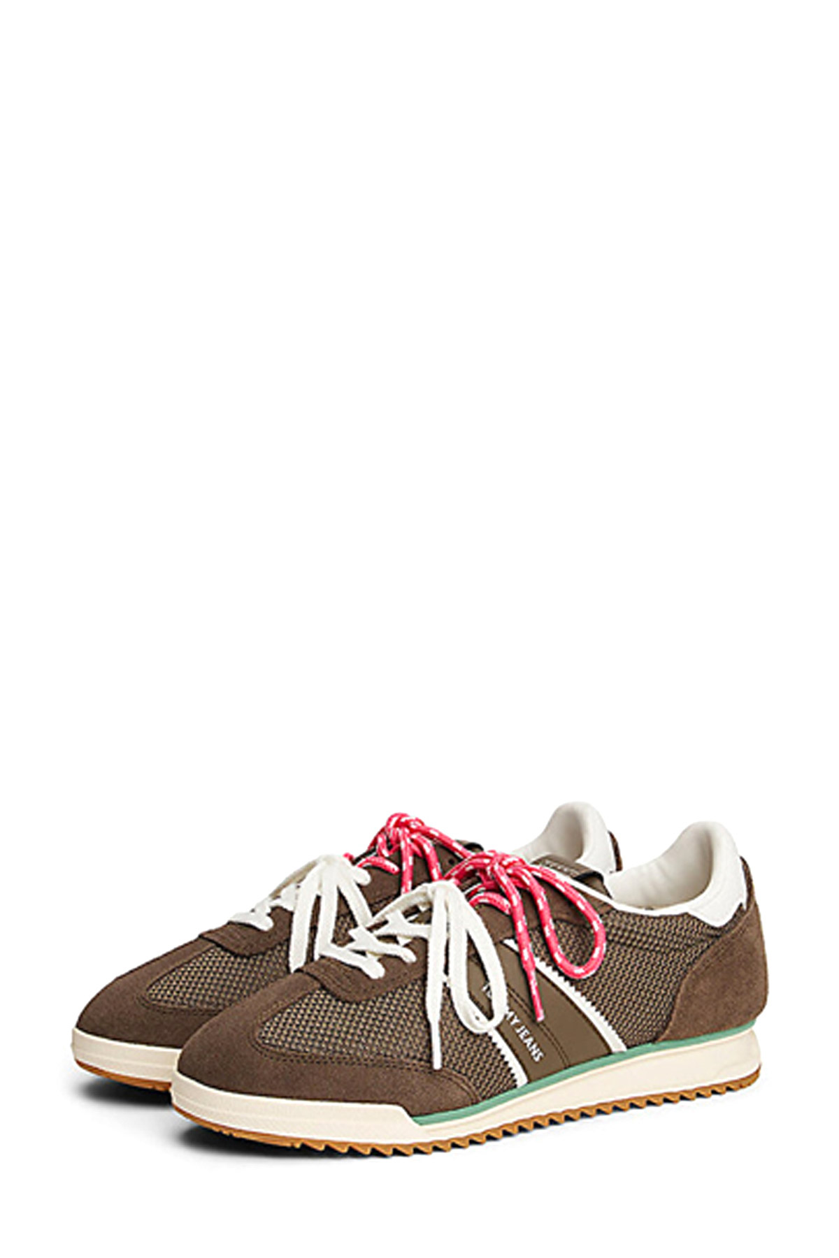 Tommy Hilfiger TJW LOW PROFILE RUNNER Haki Kadın Sneaker - Görsel 3