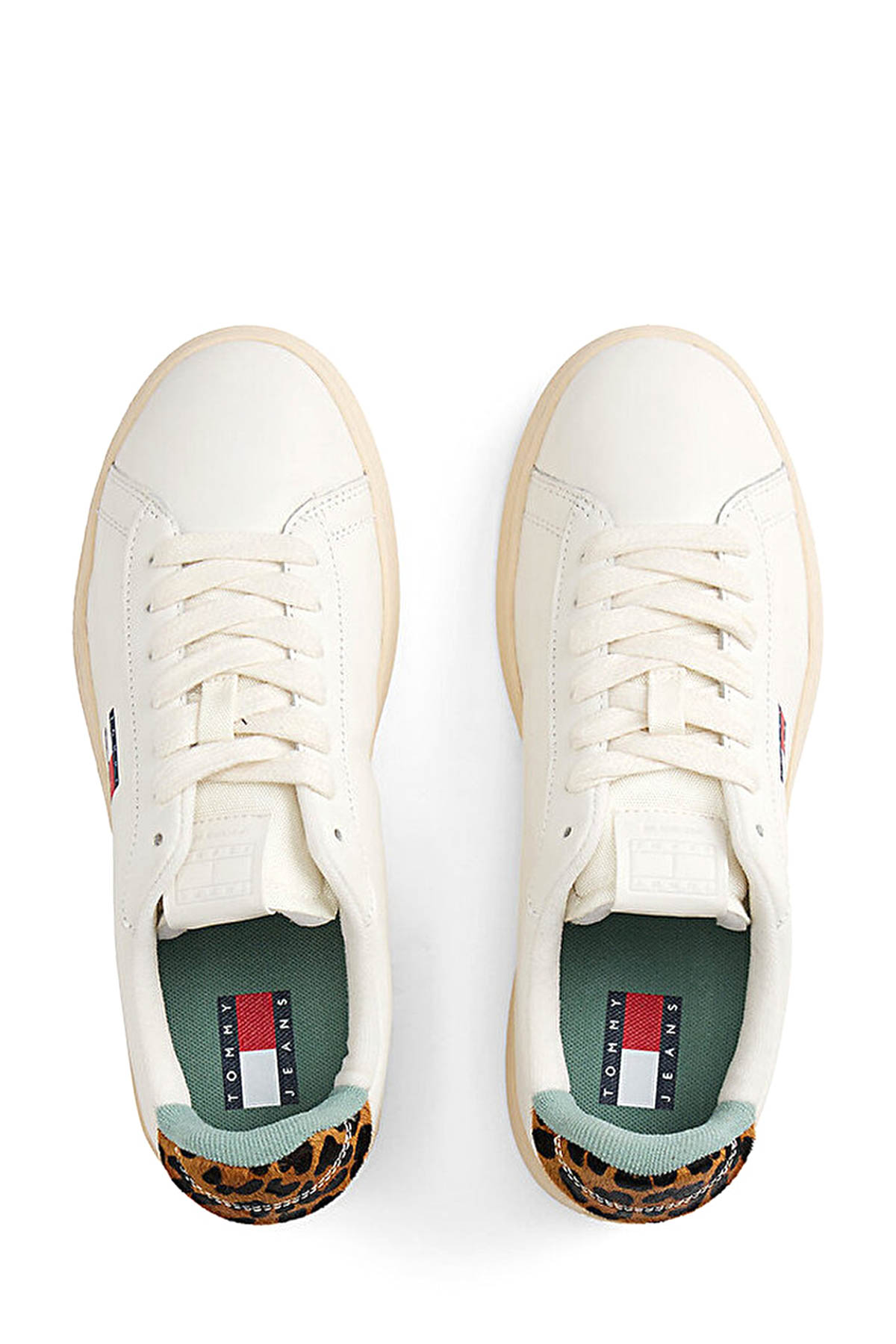 ARCHIVE '98 LEOPARD Beyaz Kadın Sneaker - Görsel 5