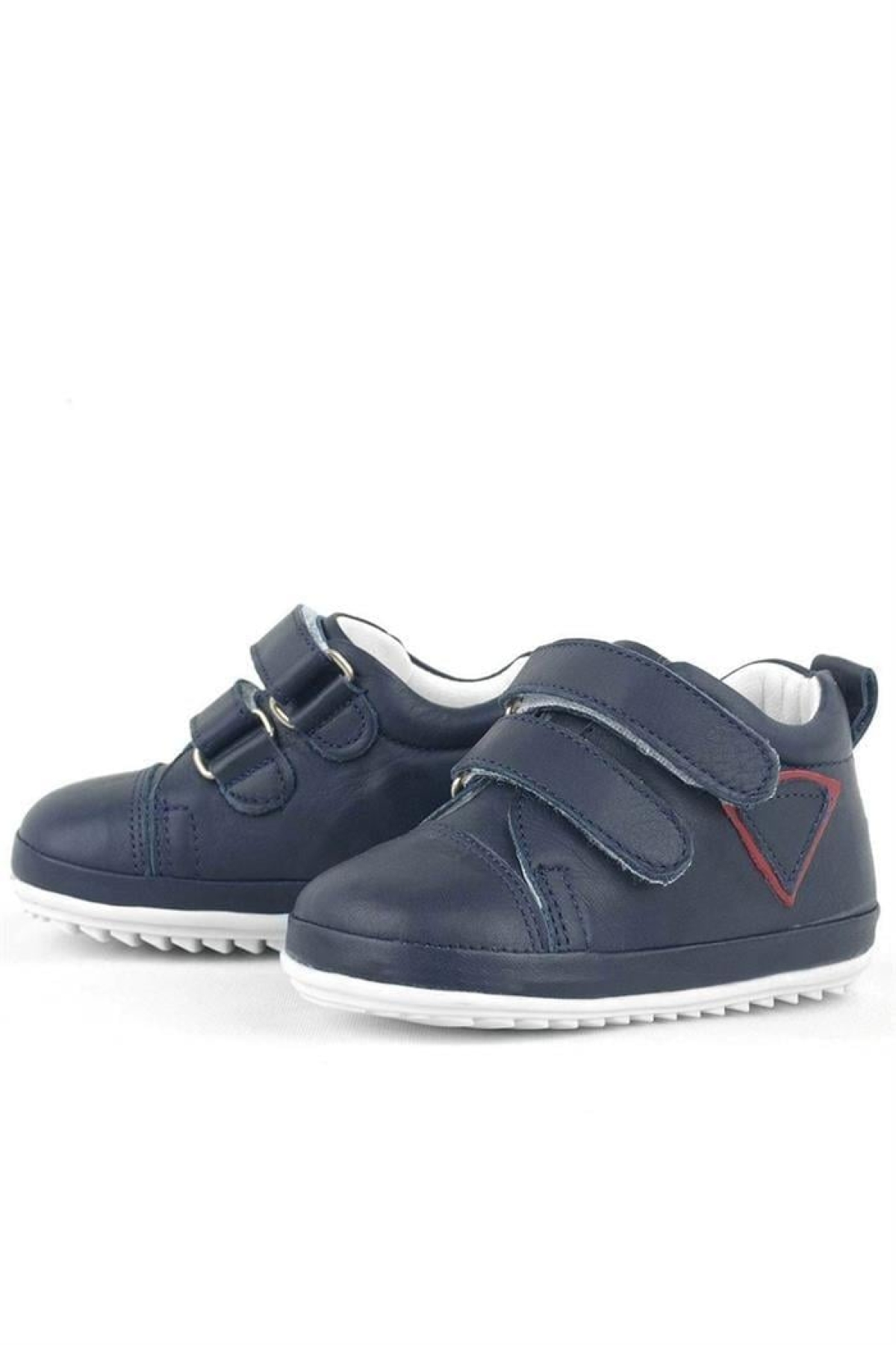 Scrat Hakiki Deri Lacivert İlk Adım Bebek Ayakkabı - Görsel 12