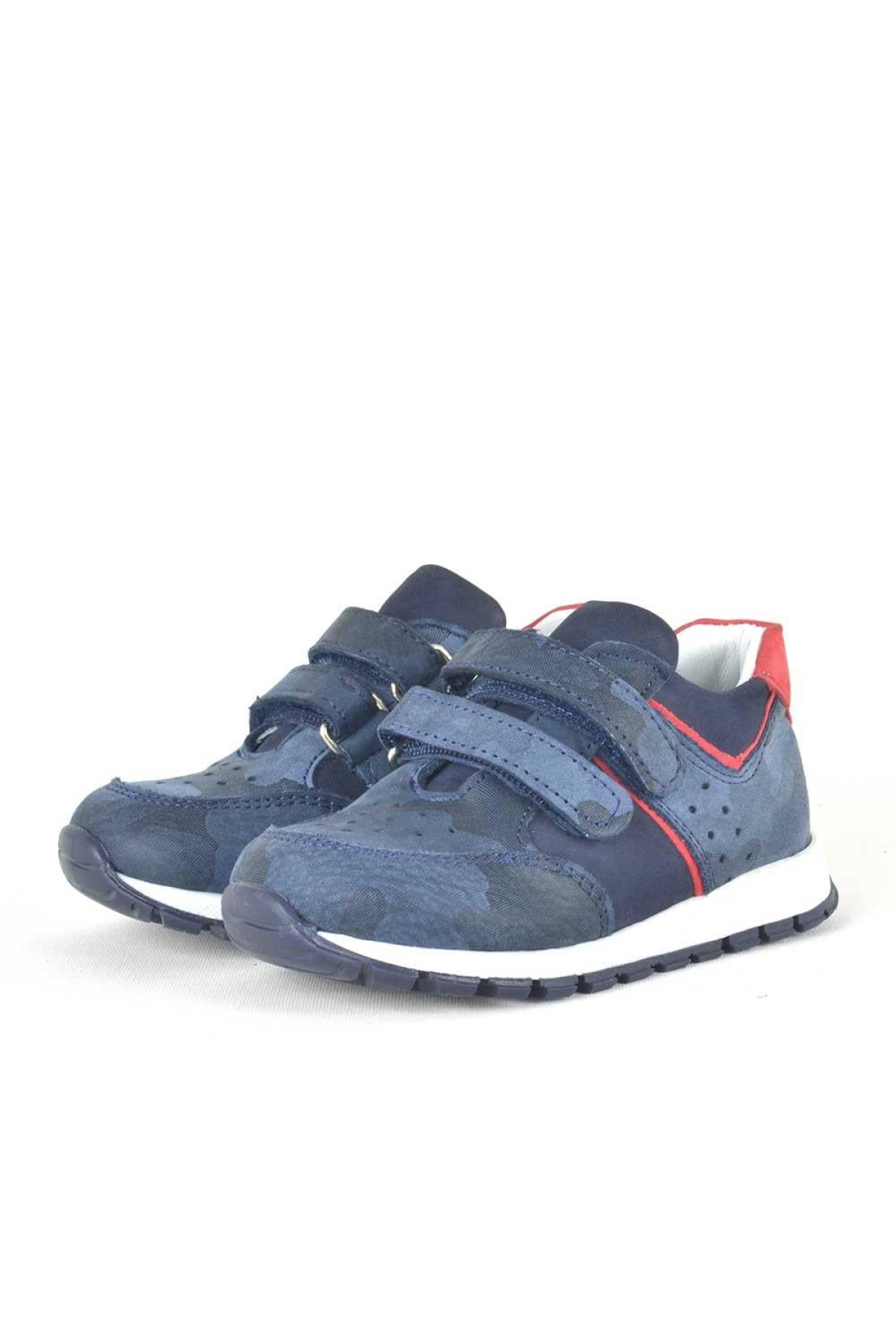 Hakiki Deri Lacivert Anatomik Erkek Bebek Spor Ayakkabı - Görsel 4