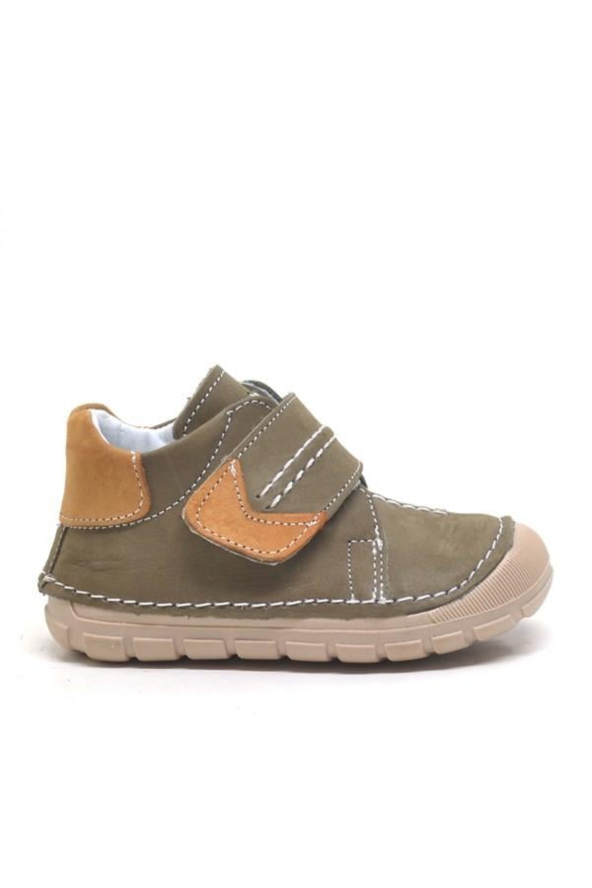 Hakiki Deri Haki Cırtlı Mevsimlik Erkek Bebek Ayakkabı - Görsel 8