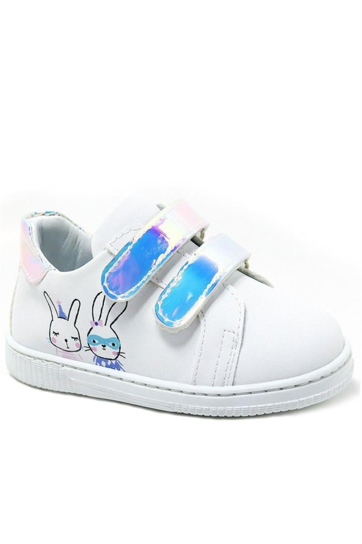 Artico Miclou Beyaz Cırtlı Kız Bebek Spor Ayakkabı - Görsel 2