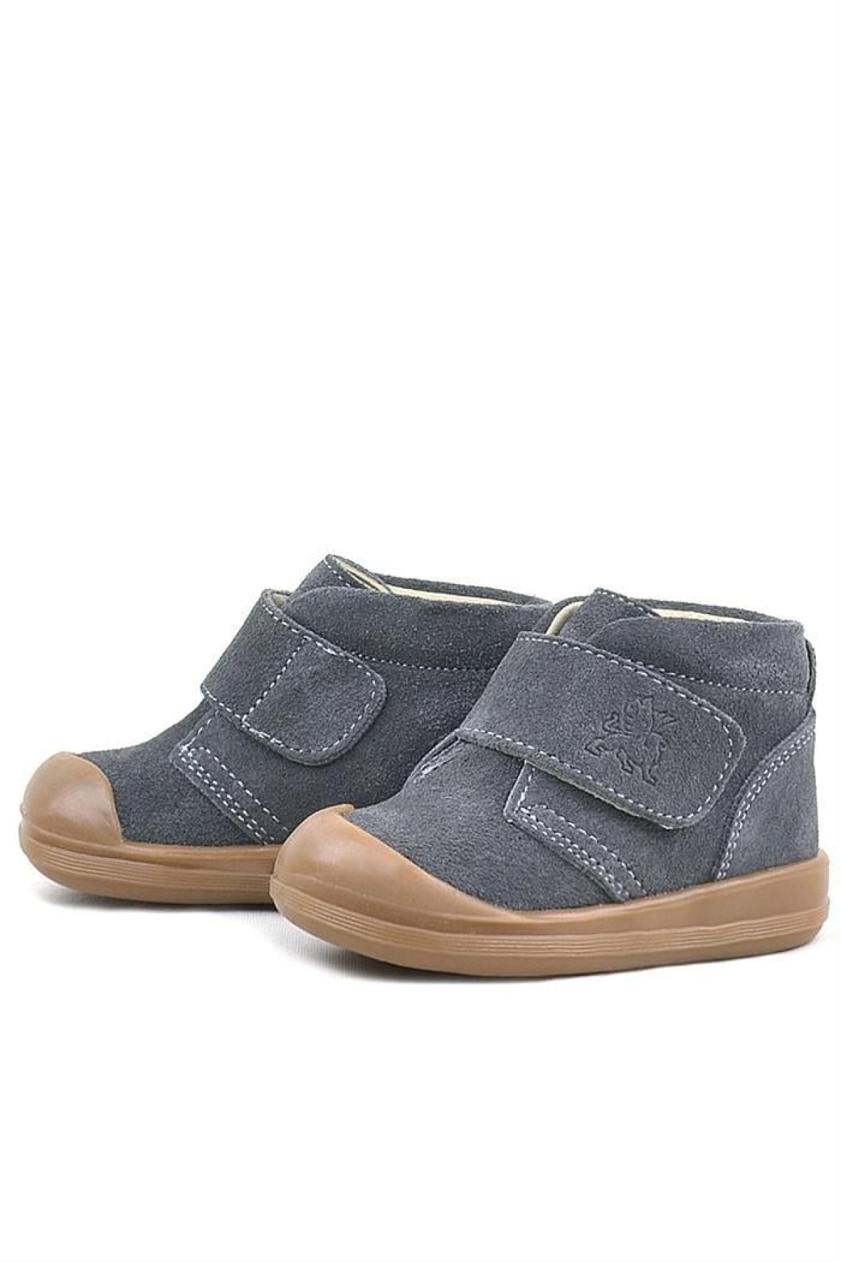 Yoohoo Hakiki Deri Füme Cırtlı Unisex Bebek Bot - Görsel 6