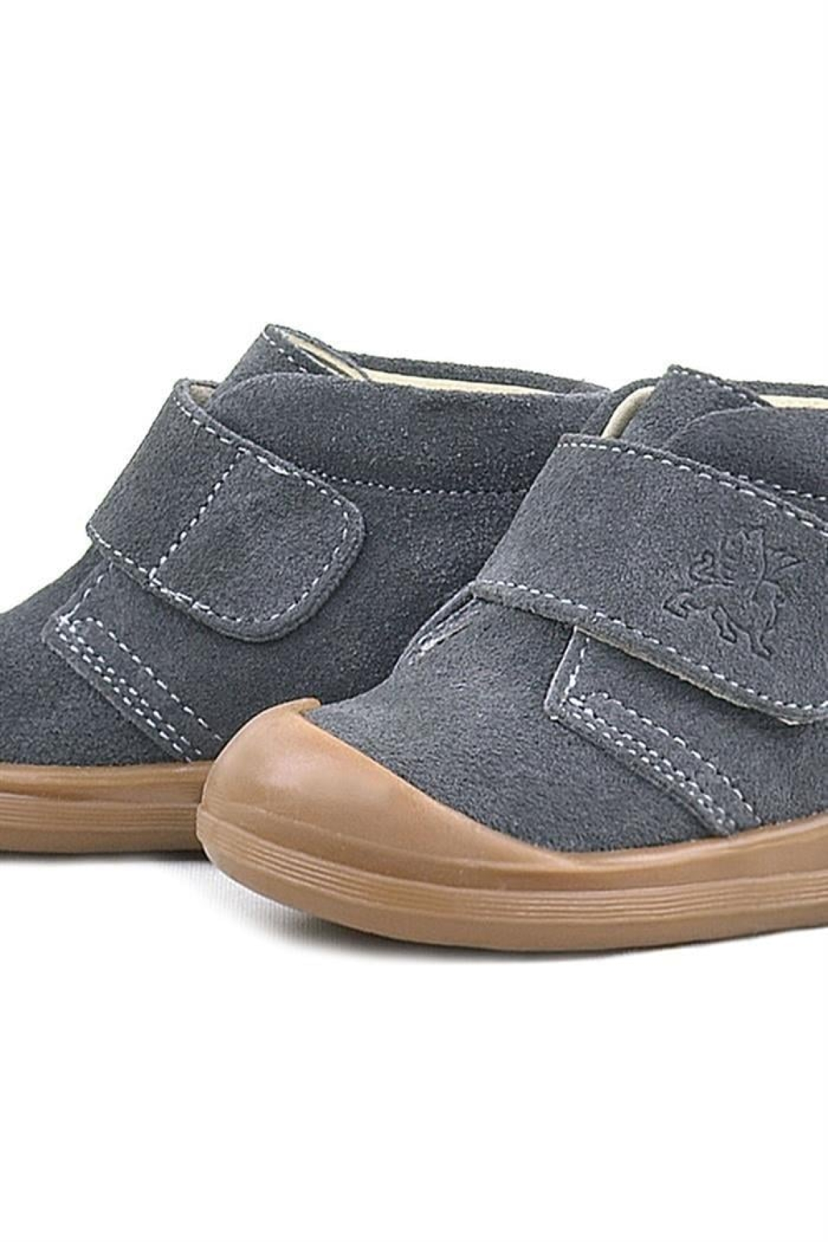 Yoohoo Hakiki Deri Füme Cırtlı Unisex Bebek Bot - Görsel 8