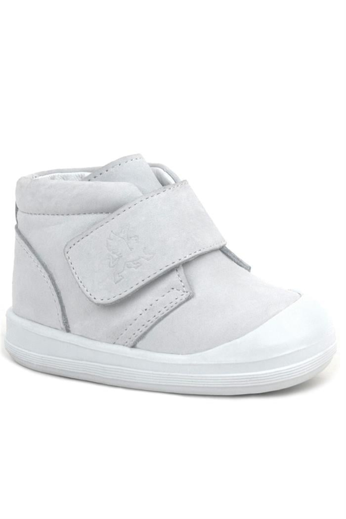 Yoohoo Hakiki Deri Beyaz Cırtlı Kız Bebek Bot - Görsel 3