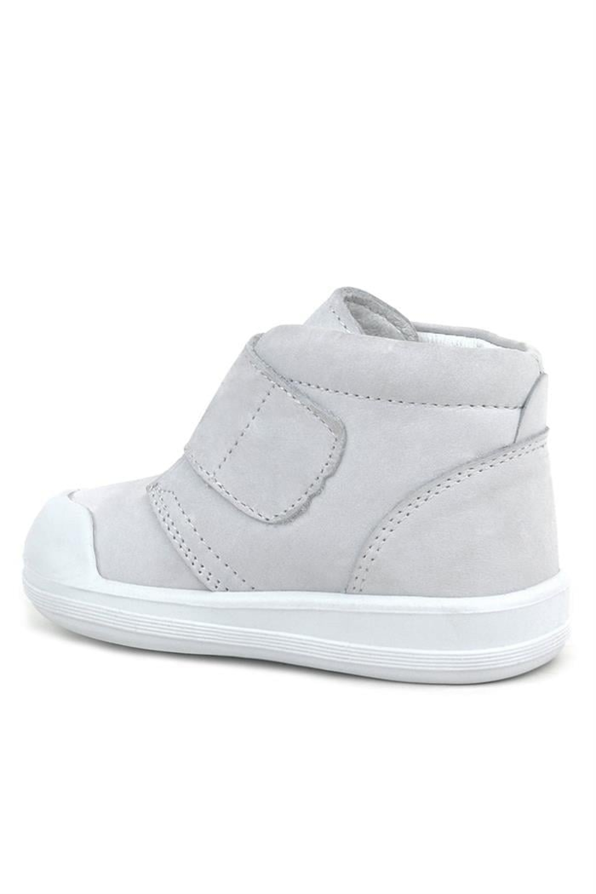 Yoohoo Hakiki Deri Beyaz Cırtlı Kız Bebek Bot - Görsel 6