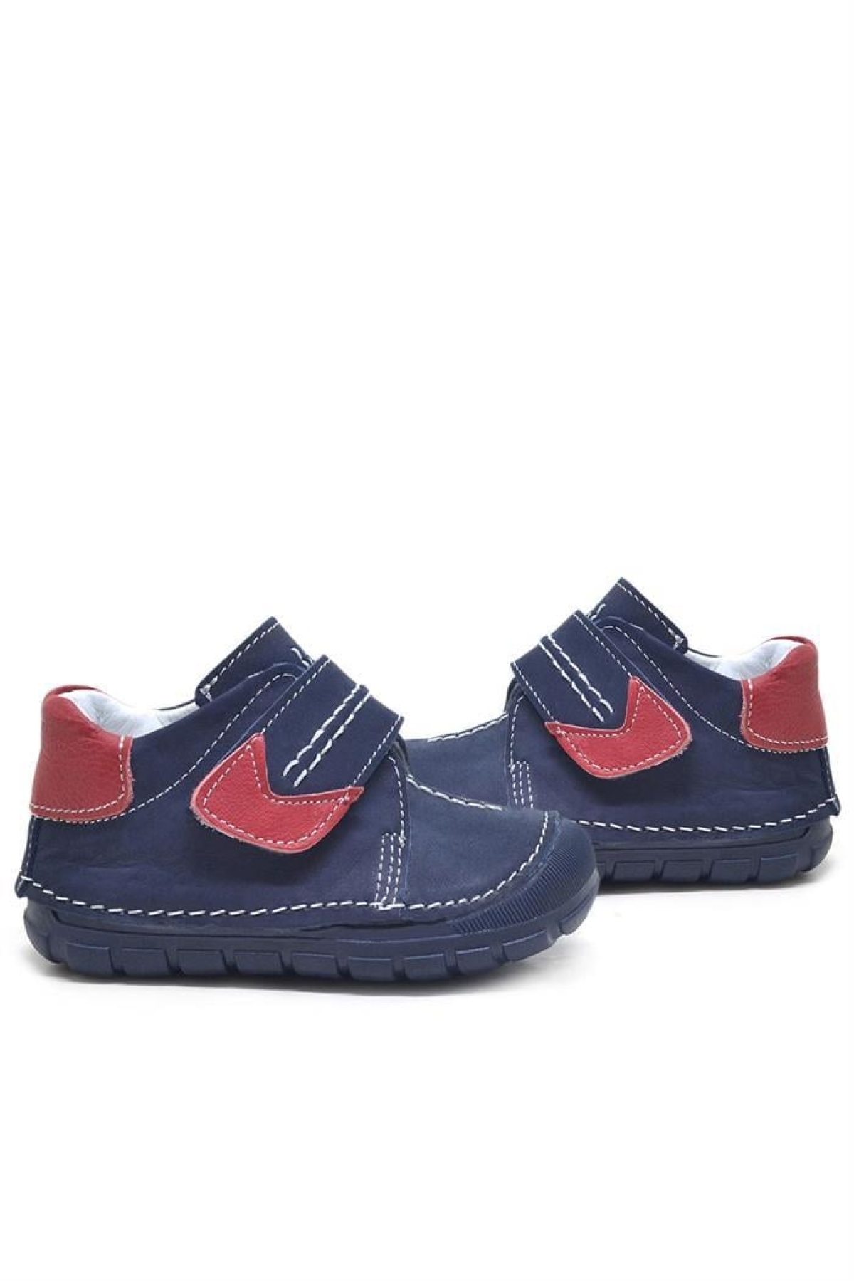 Popeye Hakiki Deri Lacivert İlk Adım Unisex Bebek Ayakkabısı - Görsel 3