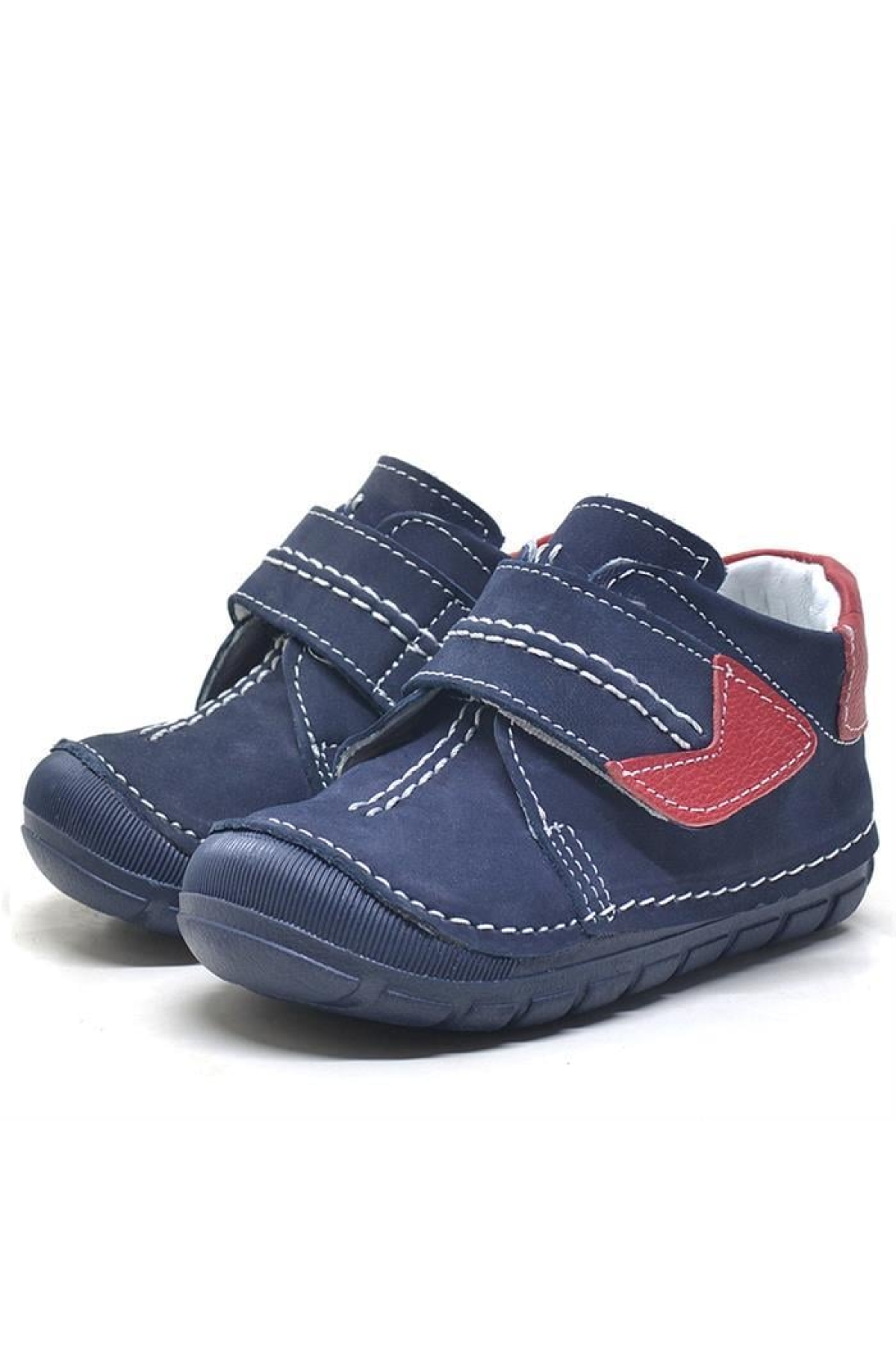 Popeye Hakiki Deri Lacivert İlk Adım Unisex Bebek Ayakkabısı - Görsel 7