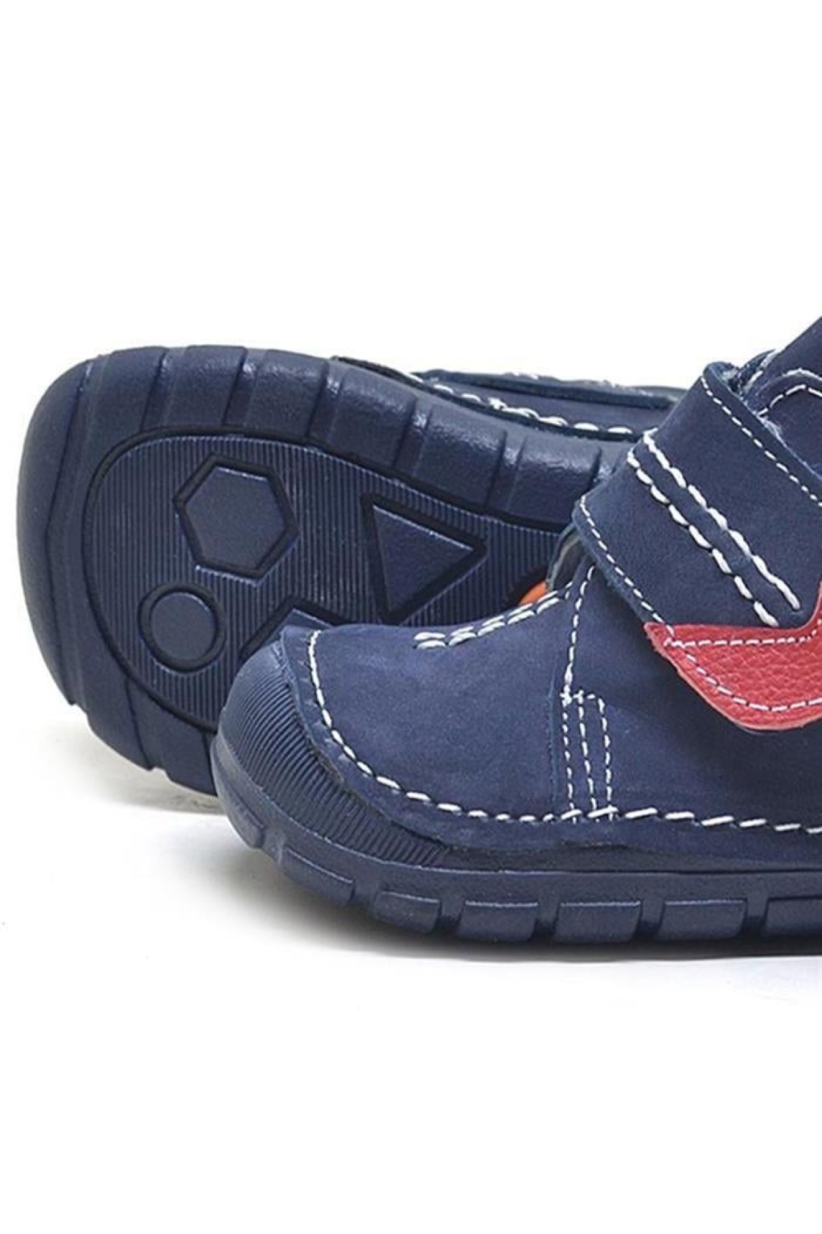 Popeye Hakiki Deri Lacivert İlk Adım Unisex Bebek Ayakkabısı - Görsel 11