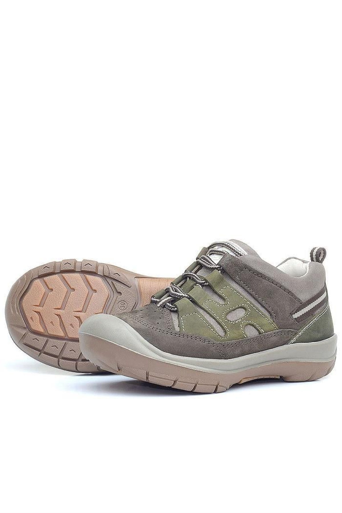 Hakiki Deri Haki Kum Bağcıklı Çocuk Outdoor Ayakkabı - Görsel 8