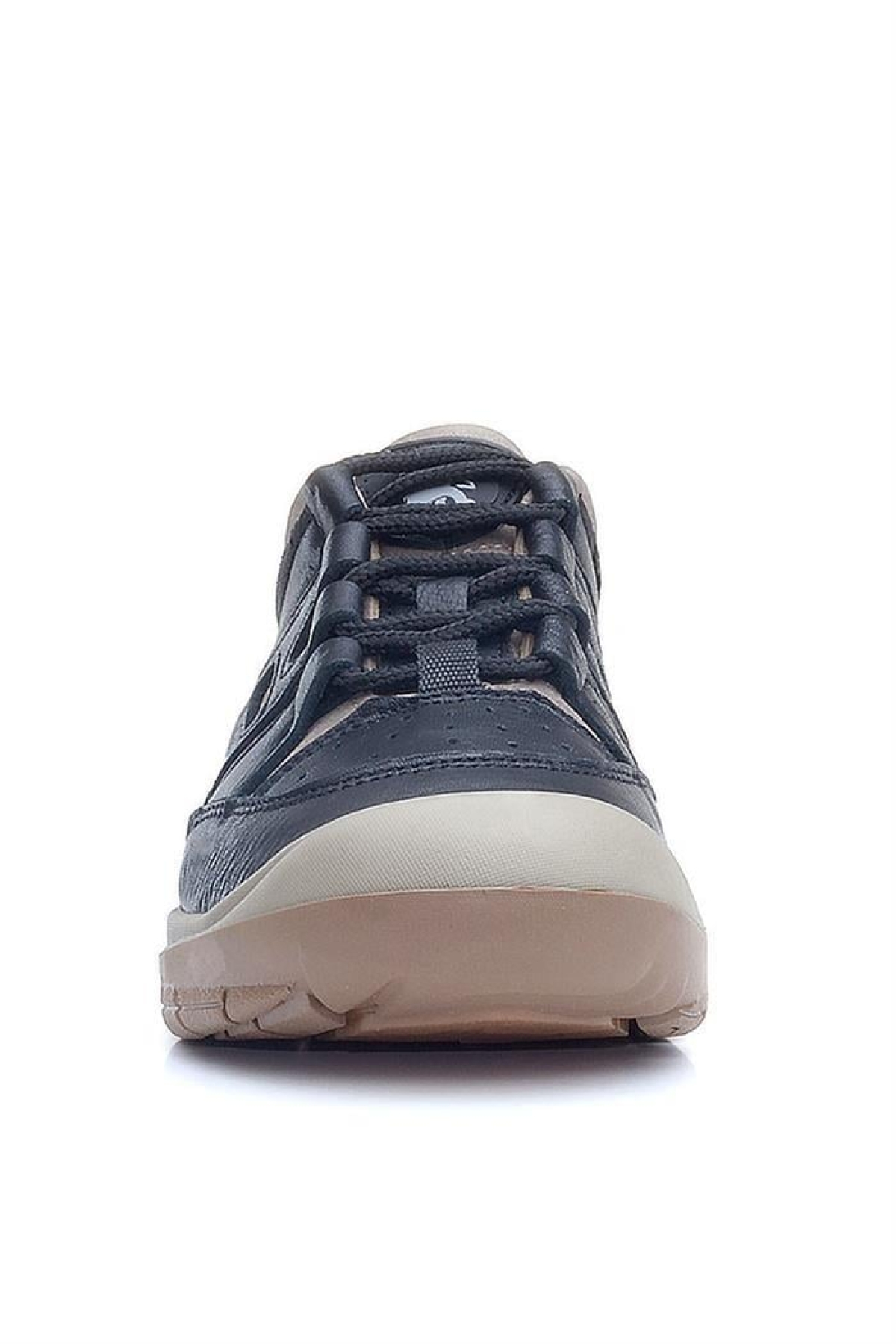 Hakiki Deri Siyah Kum Bağcıklı Çocuk Outdoor Ayakkabı - Görsel 5