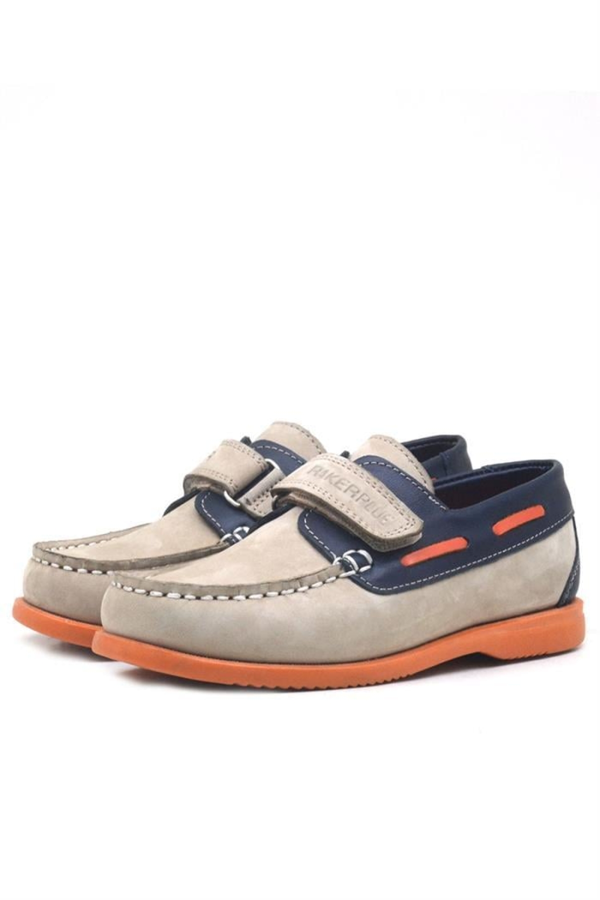 Simurg Hakiki Deri Lacivert Kum Rengi Erkek Çocuk Ayakkabı - Görsel 5