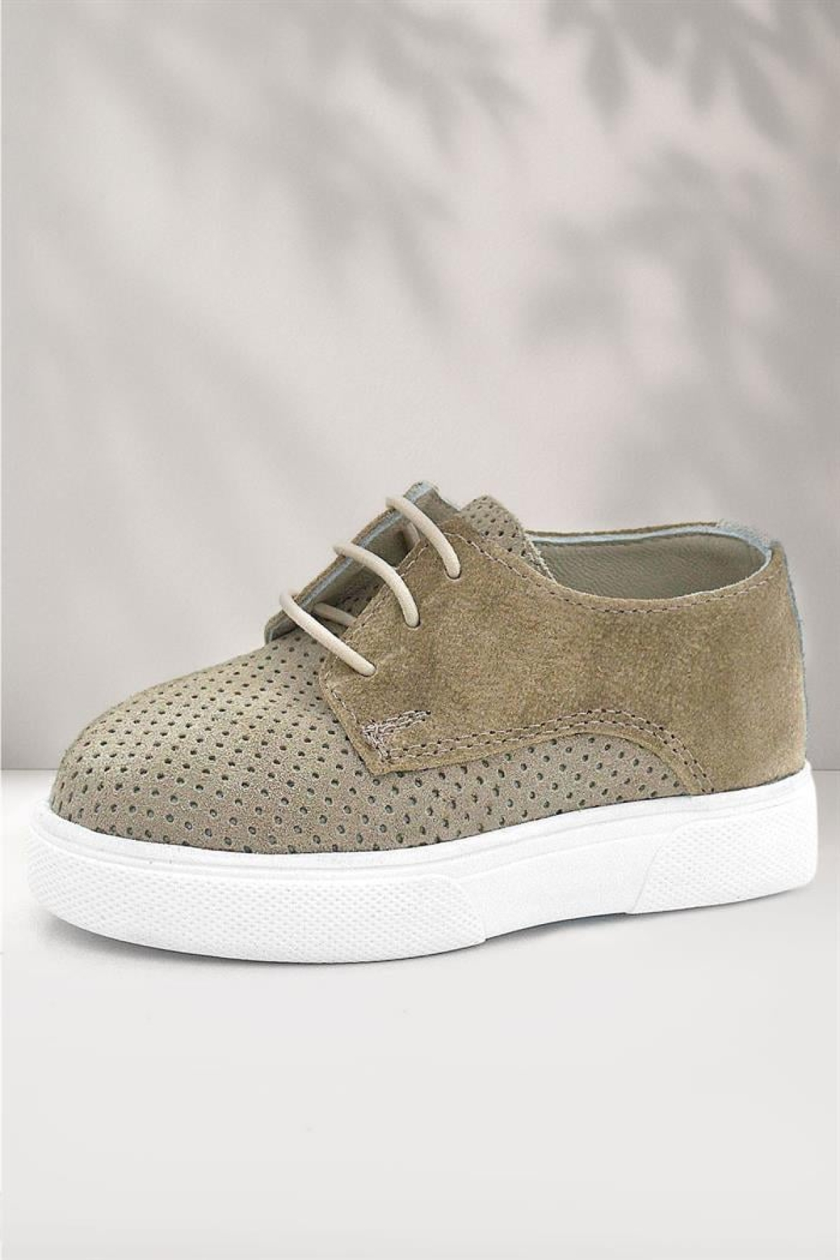 Hakiki Deri Vizon Lastikli Erkek Çocuk Günlük Ayakkabı - Görsel 3