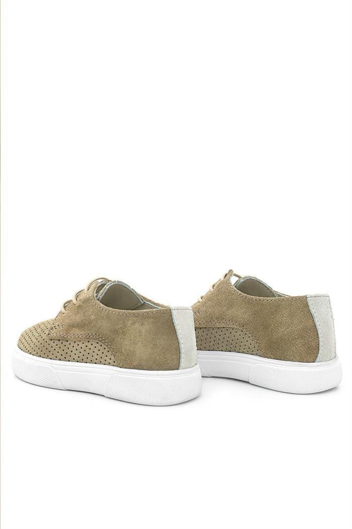 Hakiki Deri Vizon Lastikli Erkek Çocuk Günlük Ayakkabı - Görsel 7