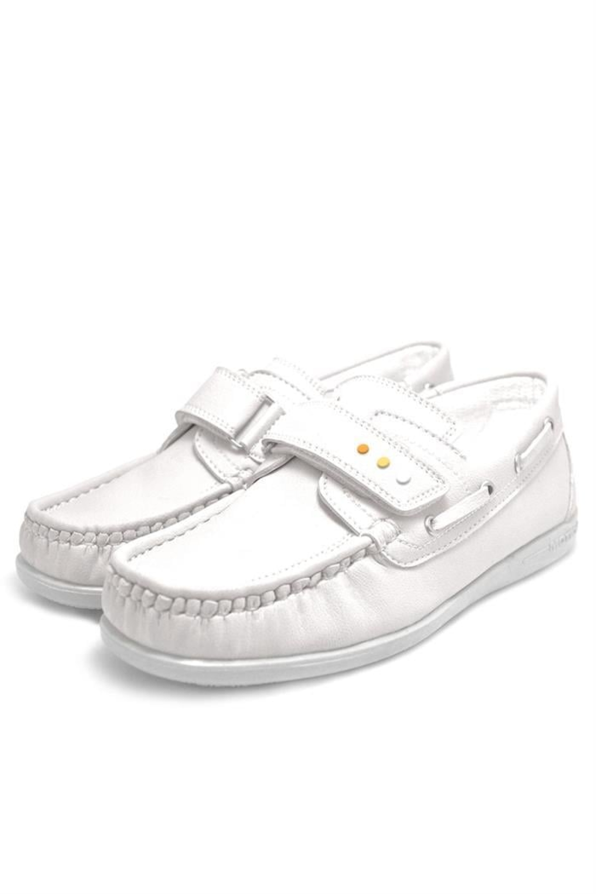 Feniks Kırık Beyaz Cırtlı Renkli Detaylı Günlük Erkek Genç Ayakkabı - Görsel 7