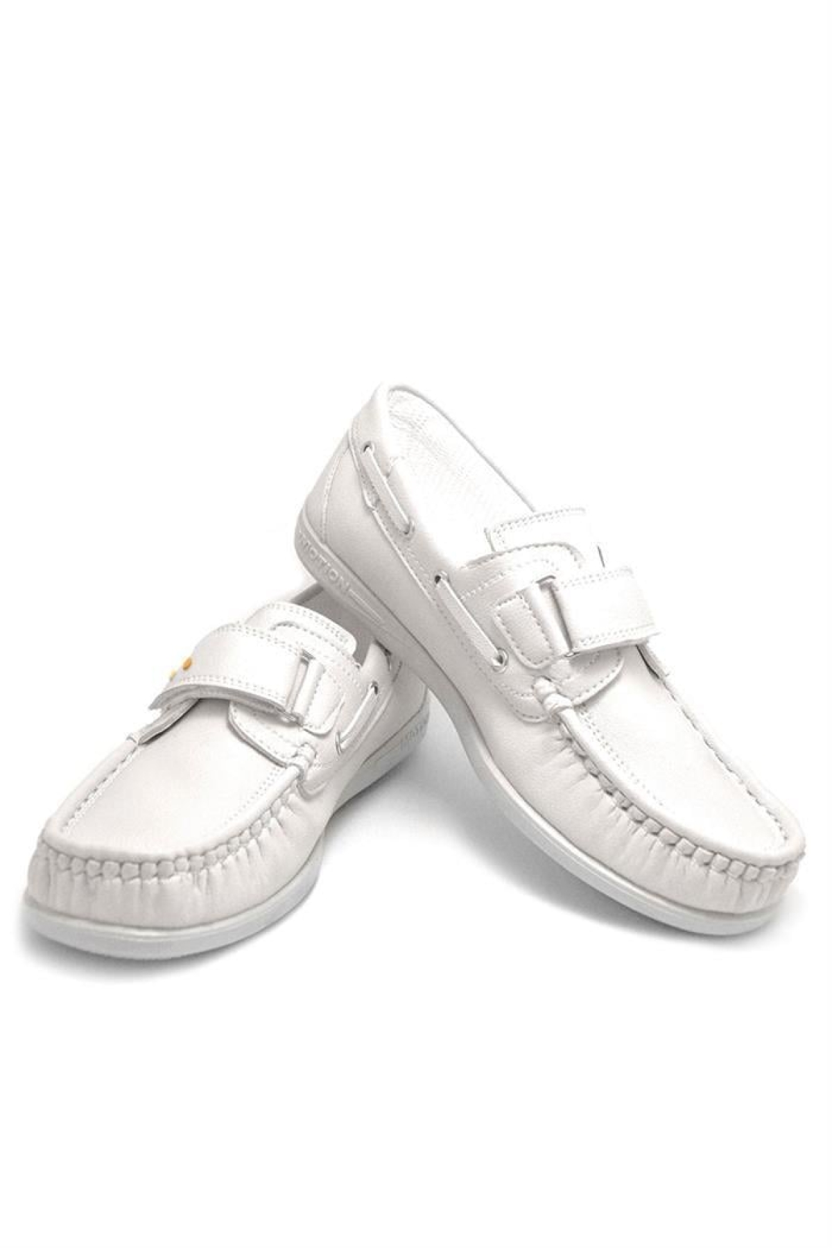Feniks Kırık Beyaz Cırtlı Renkli Detaylı Günlük Erkek Genç Ayakkabı - Görsel 8