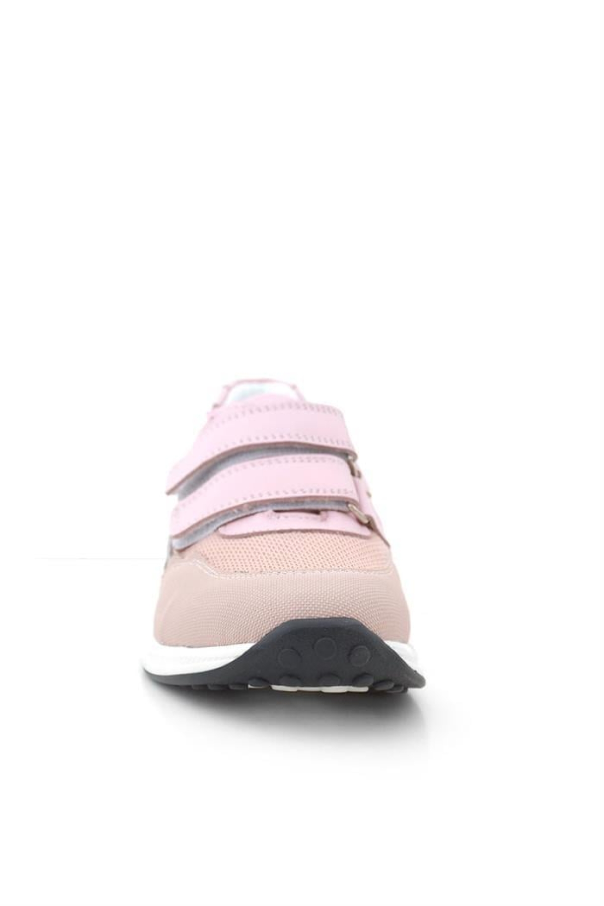 Hakiki Deri Pembe Cırt Cırtlı Kız Çocuk Günlük Spor Ayakkabı - Görsel 5