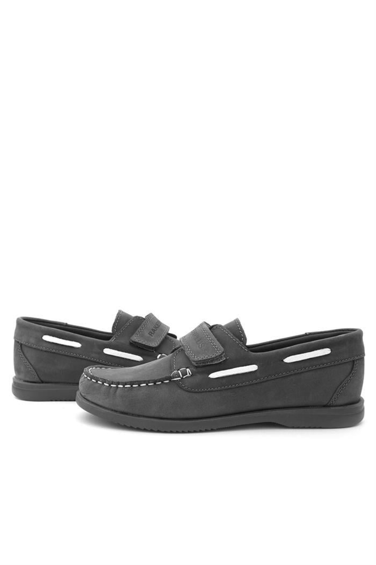 Simurg Hakiki Deri Gri Erkek Çocuk Ayakkabı - Görsel 9