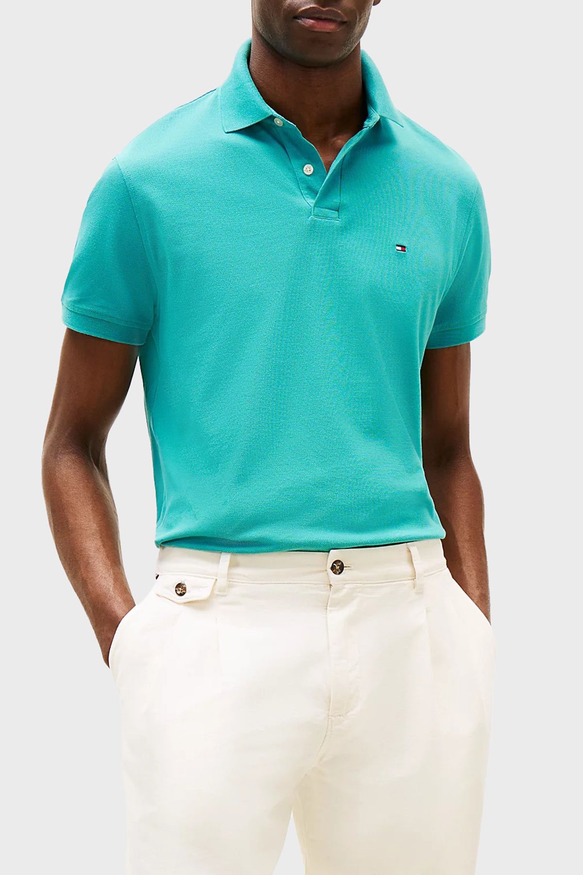 Tommy HilfigerErkek Polo Yaka T Shirt MW0MW17770 M0C