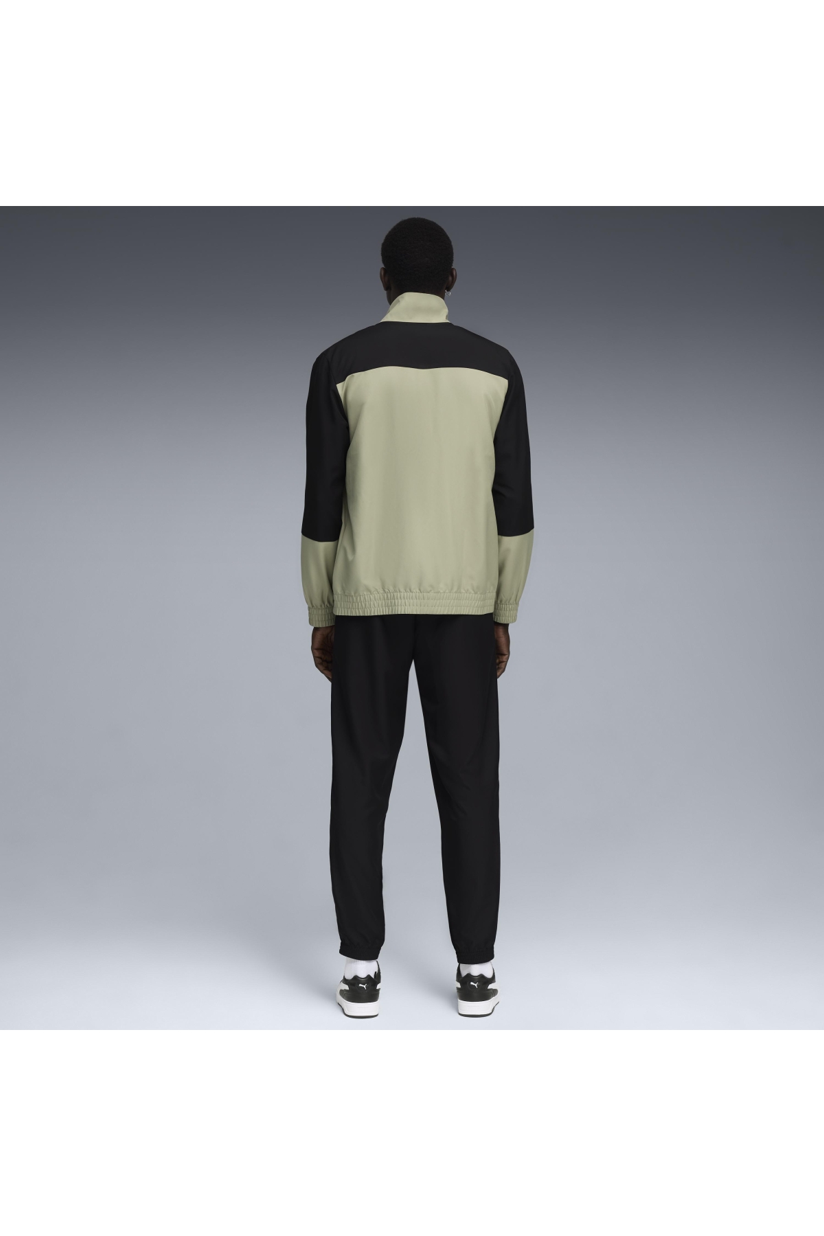 Woven Colorblock Tracksuit 688173 Erkek Günlük Eşofman Takımı
