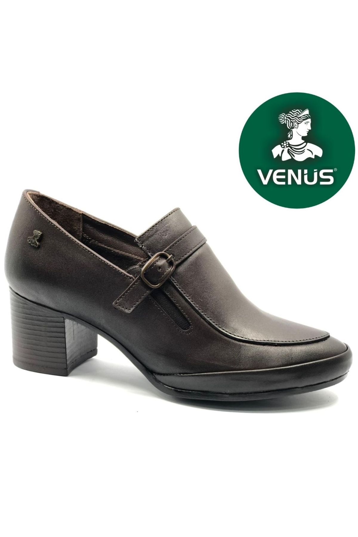 Bexus Hakiki Deri Comfort Ortopedik Kadın Topuklu Ayakkabı - Görsel 3