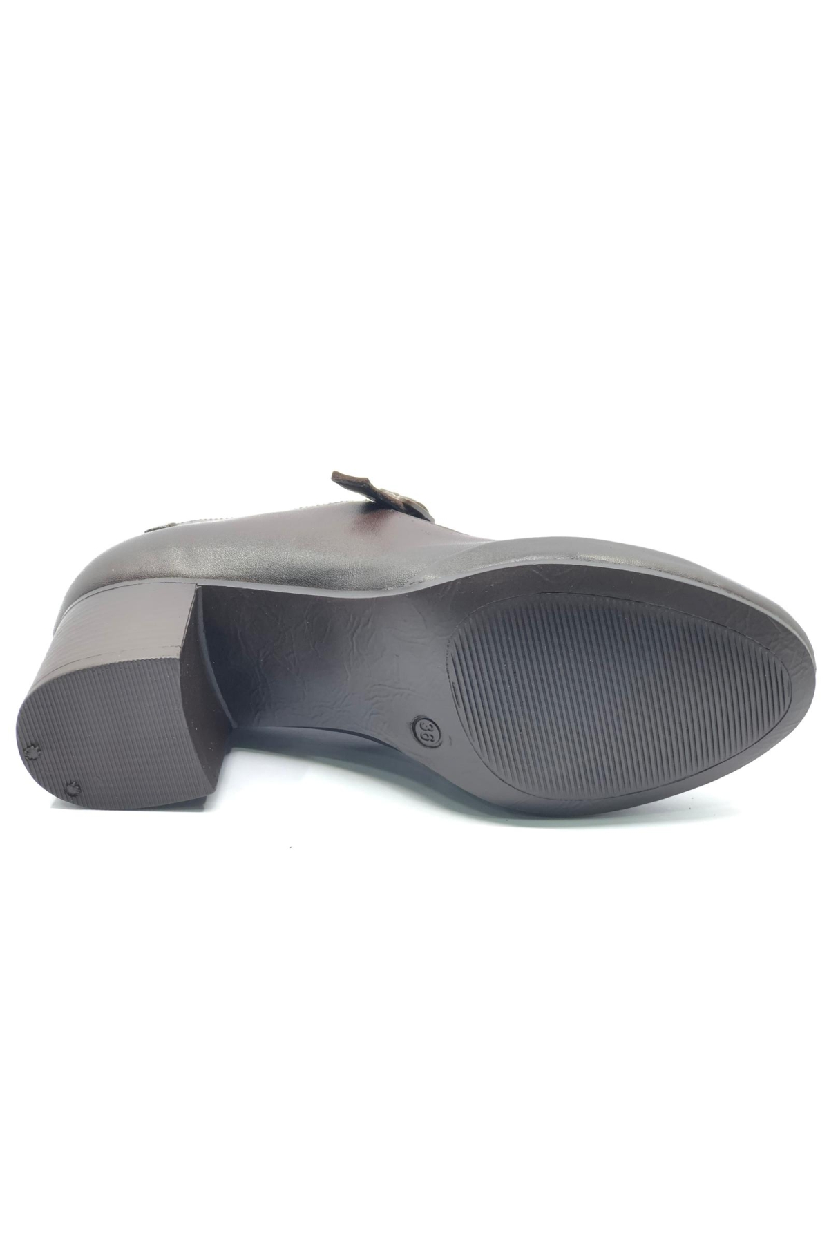 Bexus Hakiki Deri Comfort Ortopedik Kadın Topuklu Ayakkabı - Görsel 7