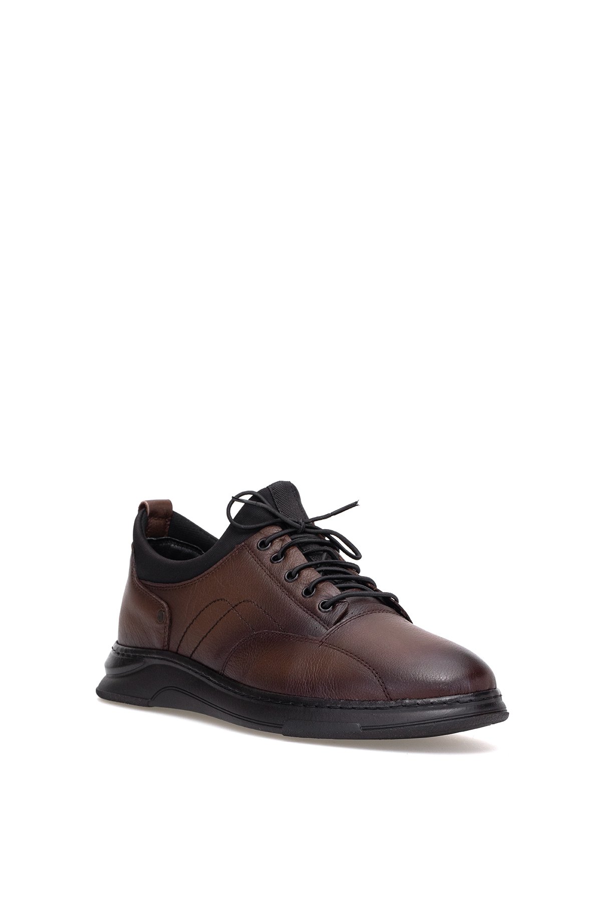 Elit SLBBR2029 Erkek Hakiki Deri Casual Ayakkabı Kahverengi - Görsel 3