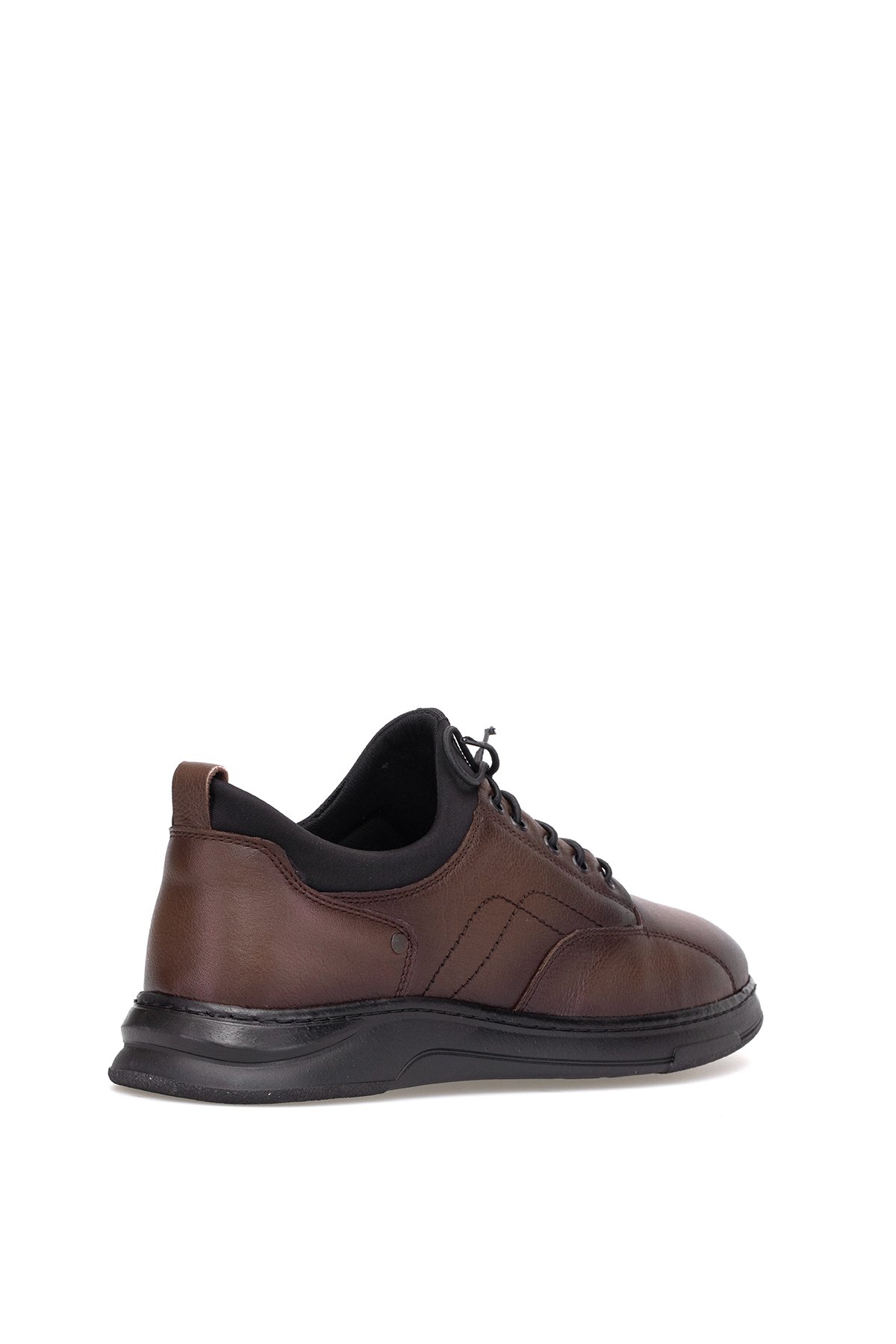 Elit SLBBR2029 Erkek Hakiki Deri Casual Ayakkabı Kahverengi - Görsel 5