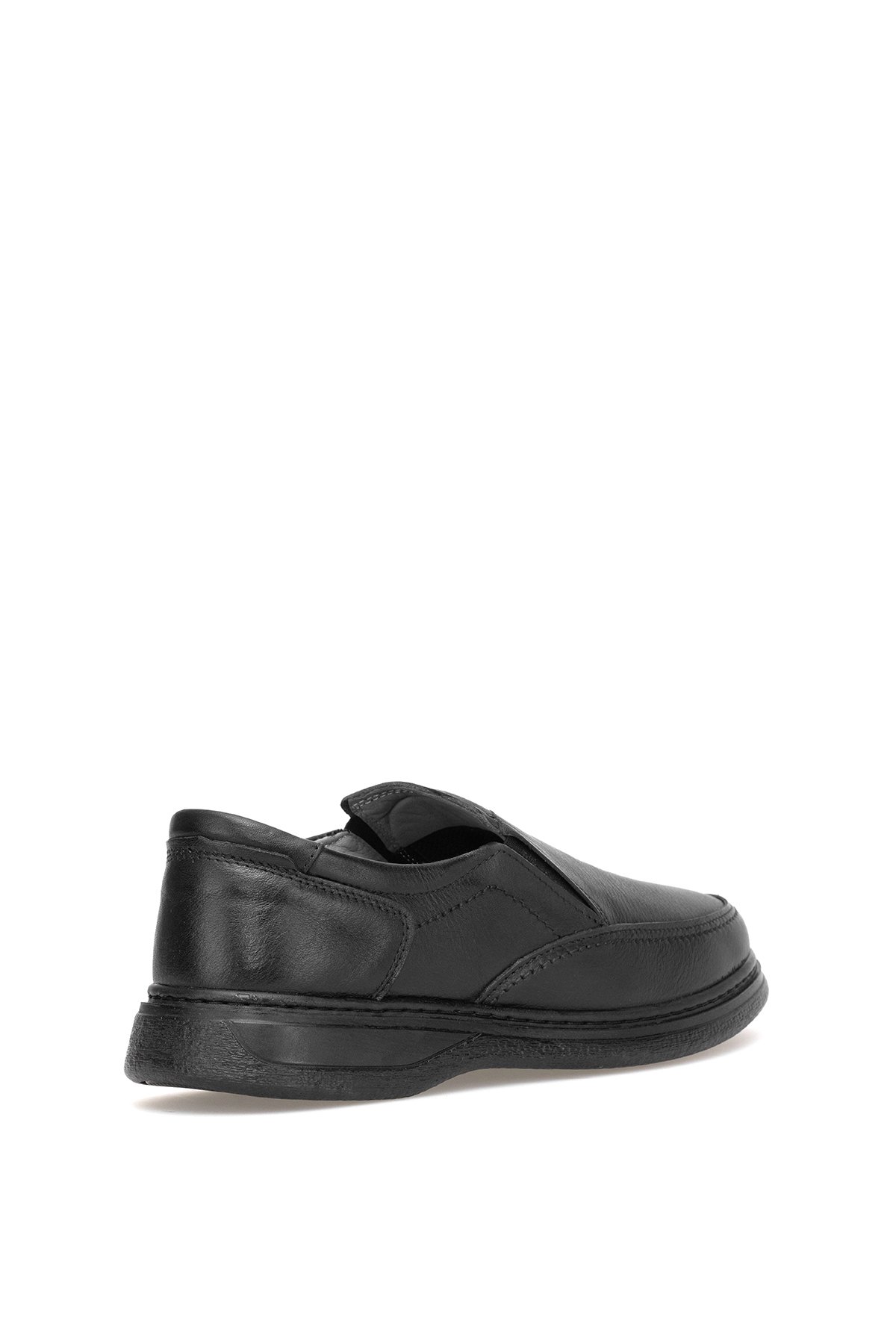 Elit SLBERL03 Erkek Hakiki Deri Casual Ayakkabı Siyah - Görsel 5