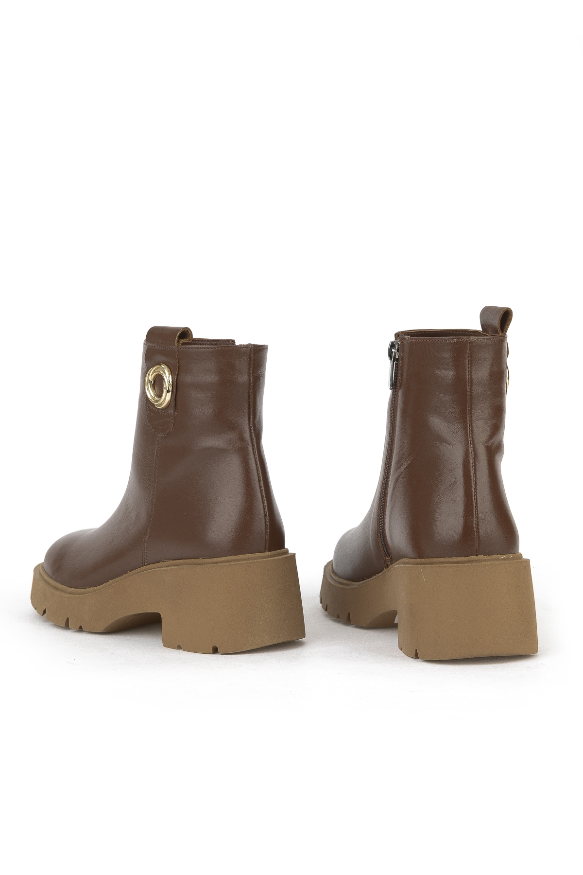 Kadın Hakiki Deri Bot 1531030Z2593 Taba - Görsel 4