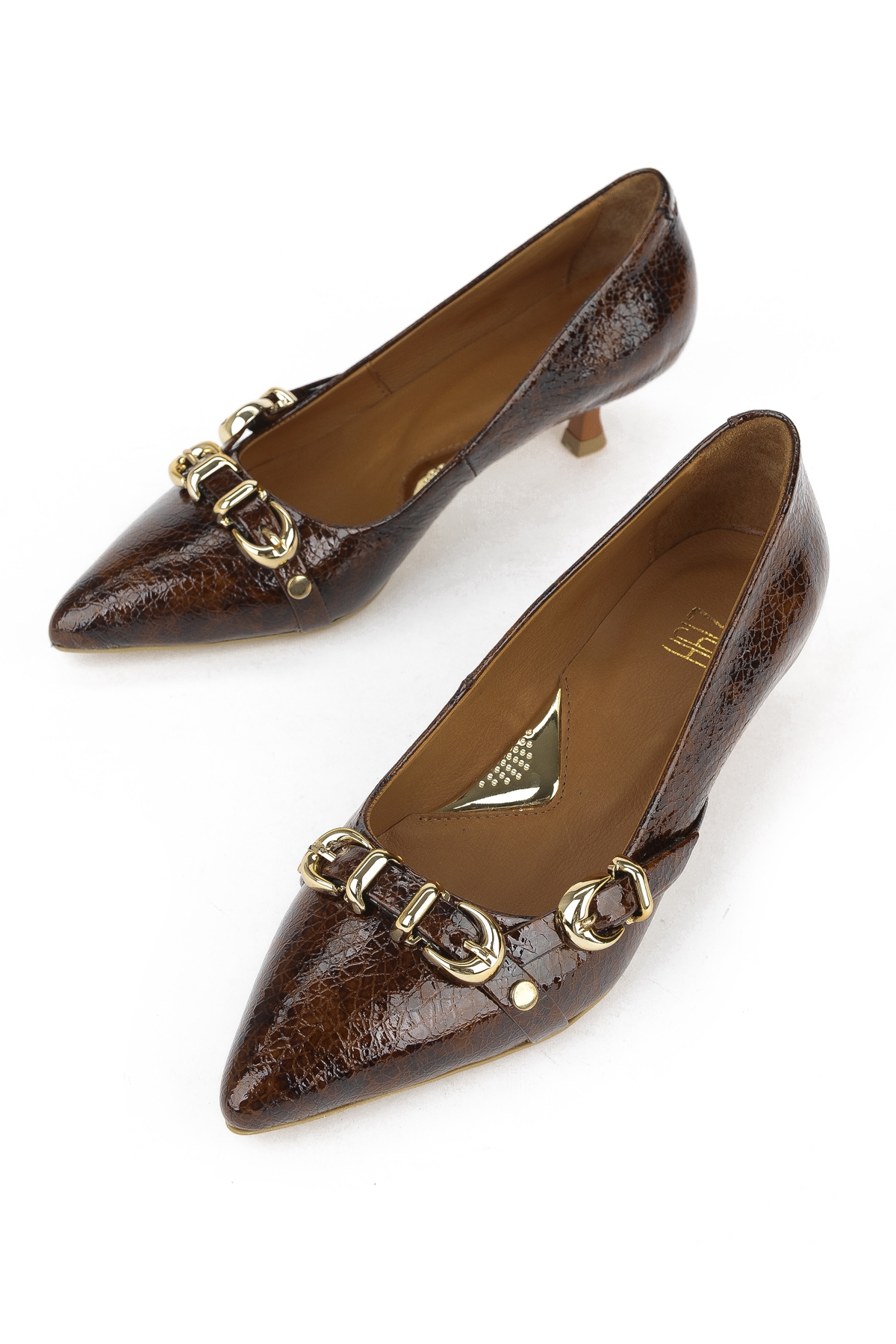 Kadın Hakiki Deri Ayakkabı 1531050Z26104802K Acı Kahve - Görsel 6