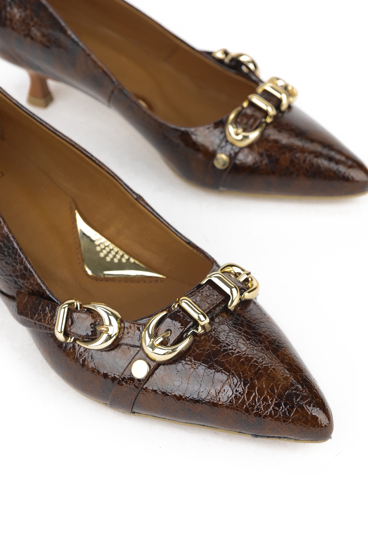 Kadın Hakiki Deri Ayakkabı 1531050Z26104802K Acı Kahve - Görsel 7